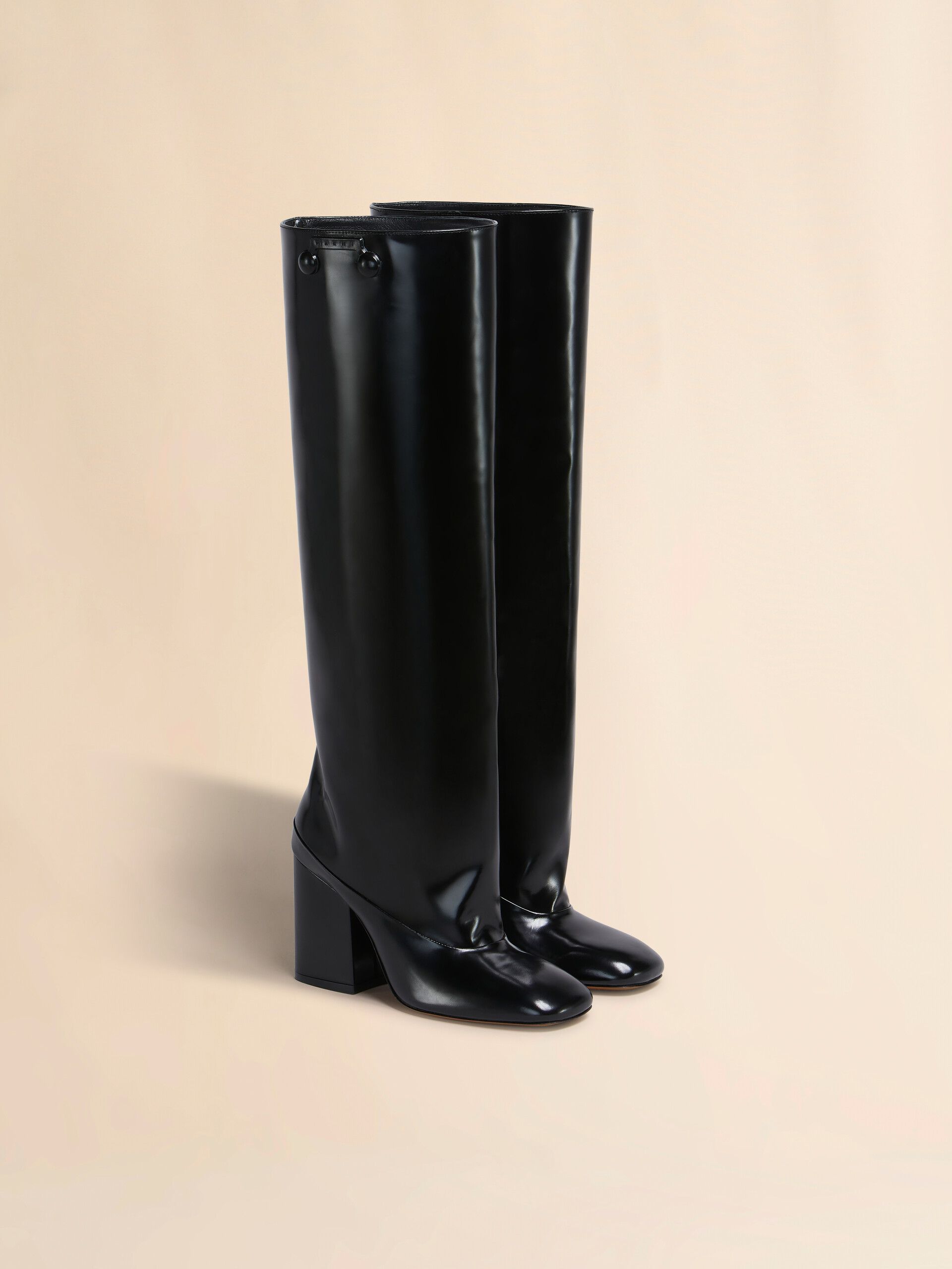 Brown leather Trunkaroo knee-high boot - Boots - Image 2
