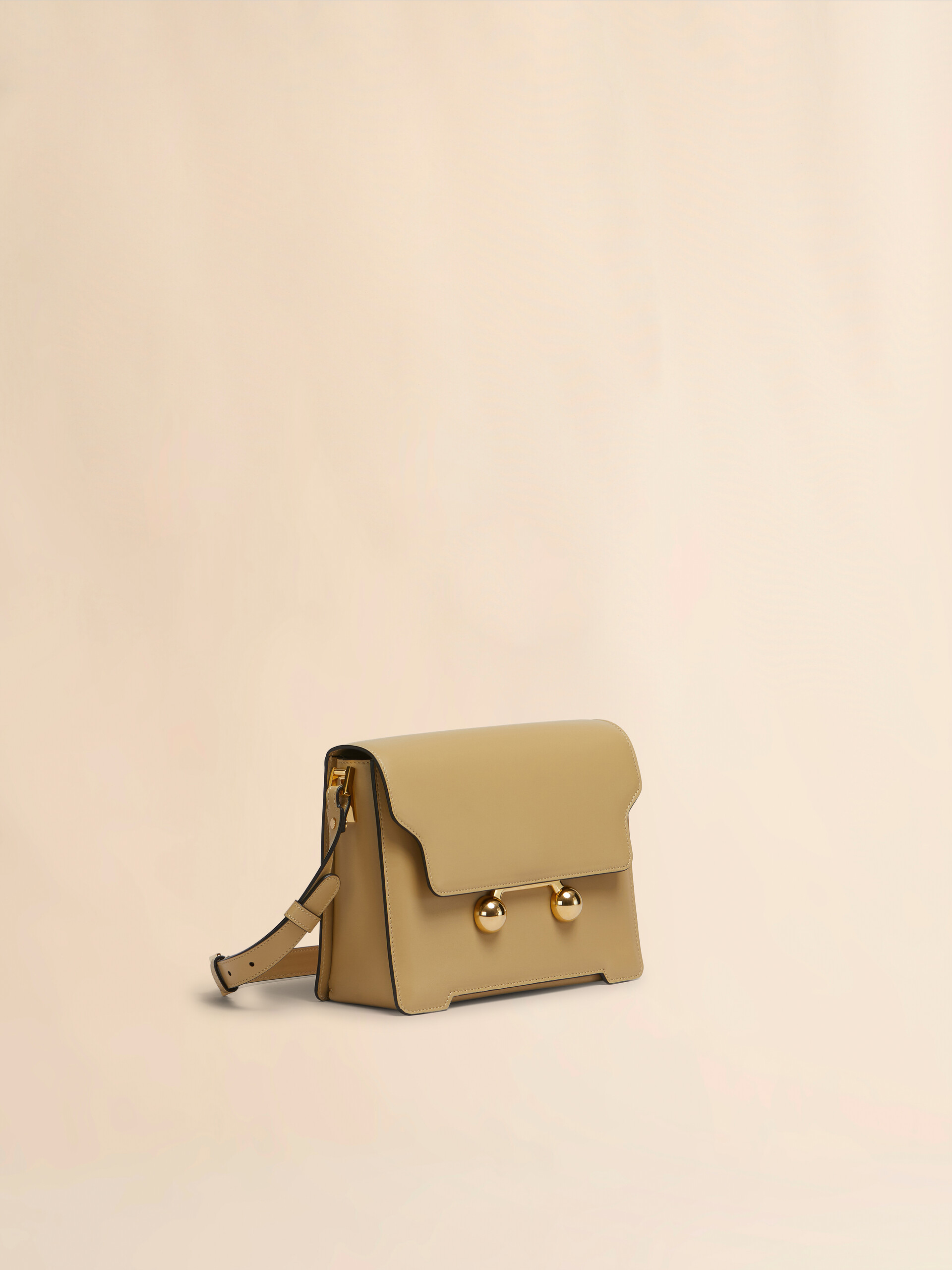 Blue leather Trunkaroo medium shoulder bag - Shoulder Bags - Image 5