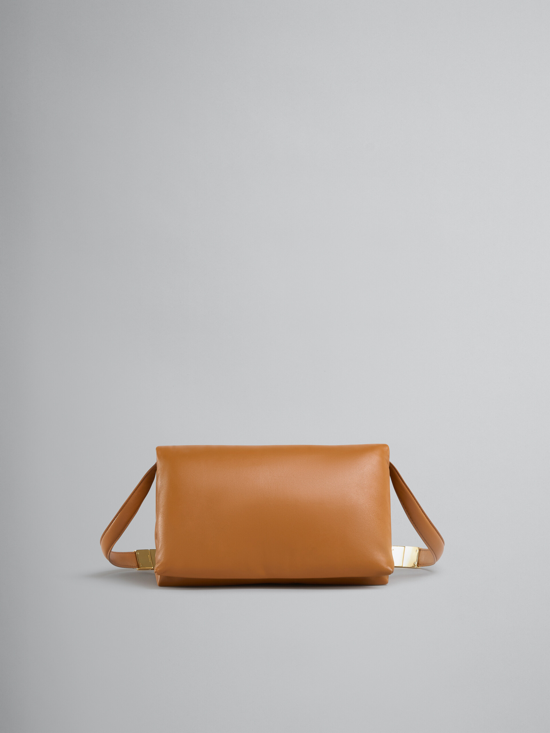 Black leather Prisma shoulder bag - Shoulder Bag - Image 1