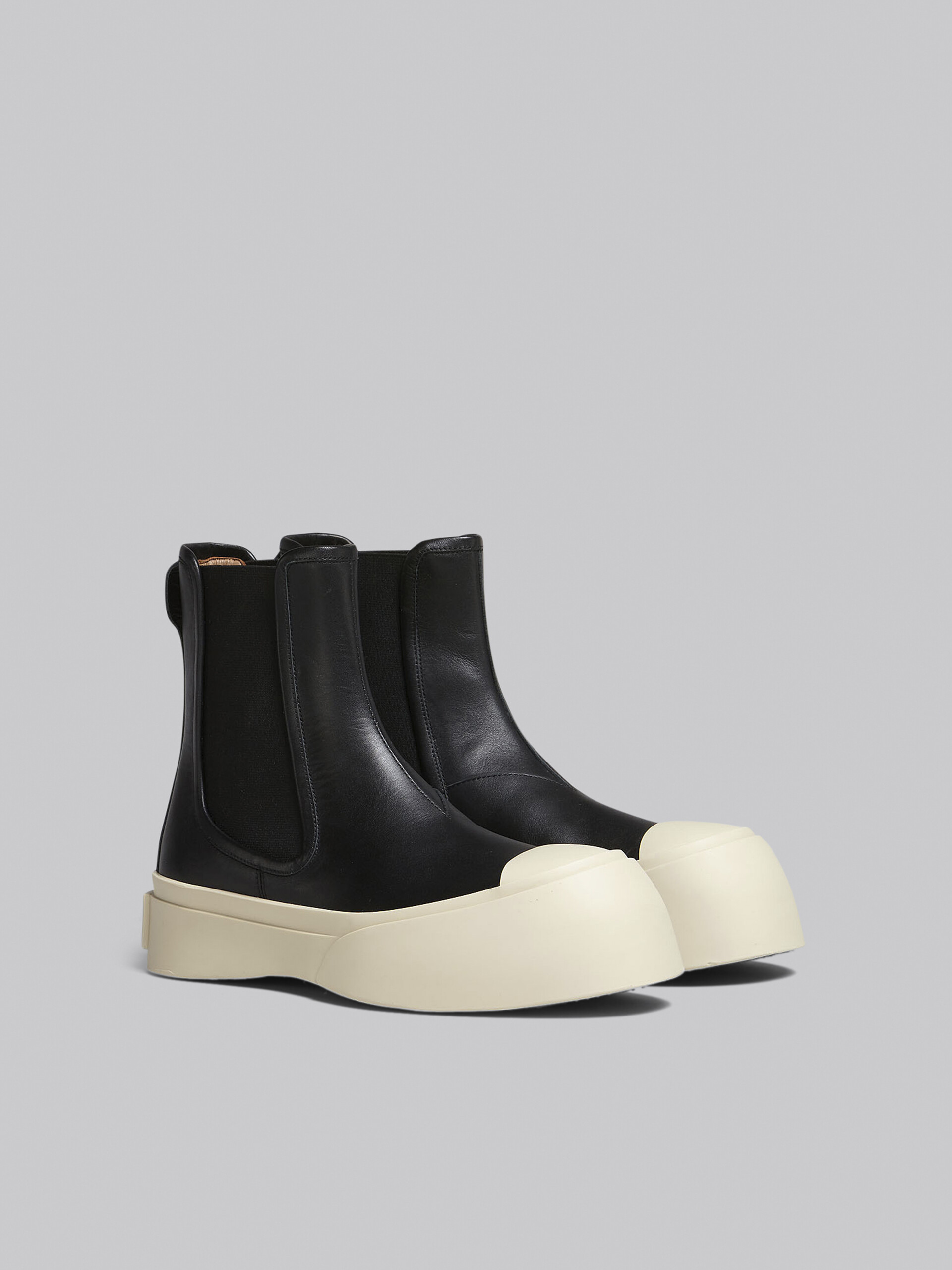 Black nappa leather PABLO Chelsea boot - Boots - Image 2
