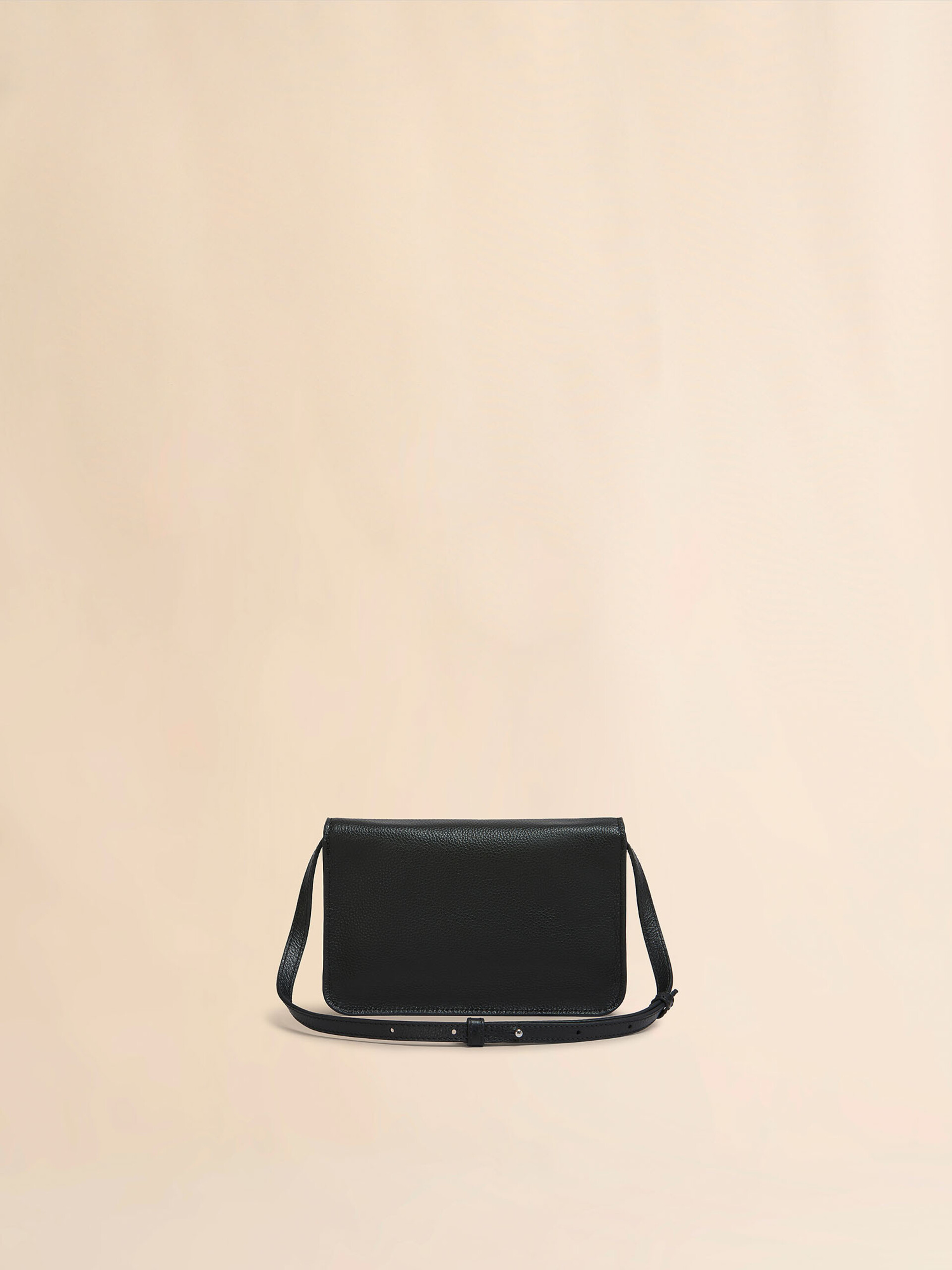 Blue leather shoulder bag with Marni Mending - Pochettes - Image 3