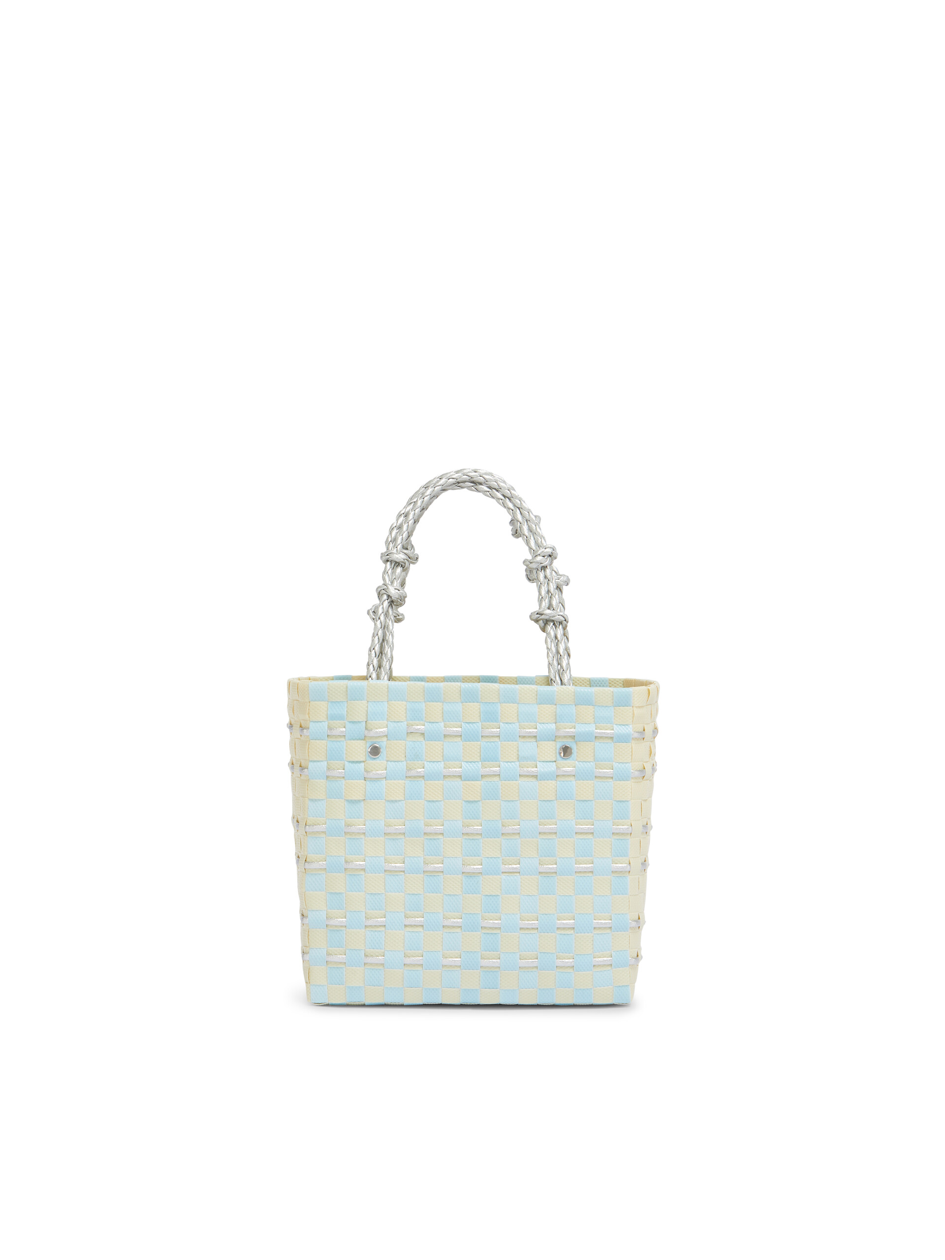ライトブルー MARNI MARKET ブレードハンドル バスケットバッグ - ショッピングバッグ - Image 3