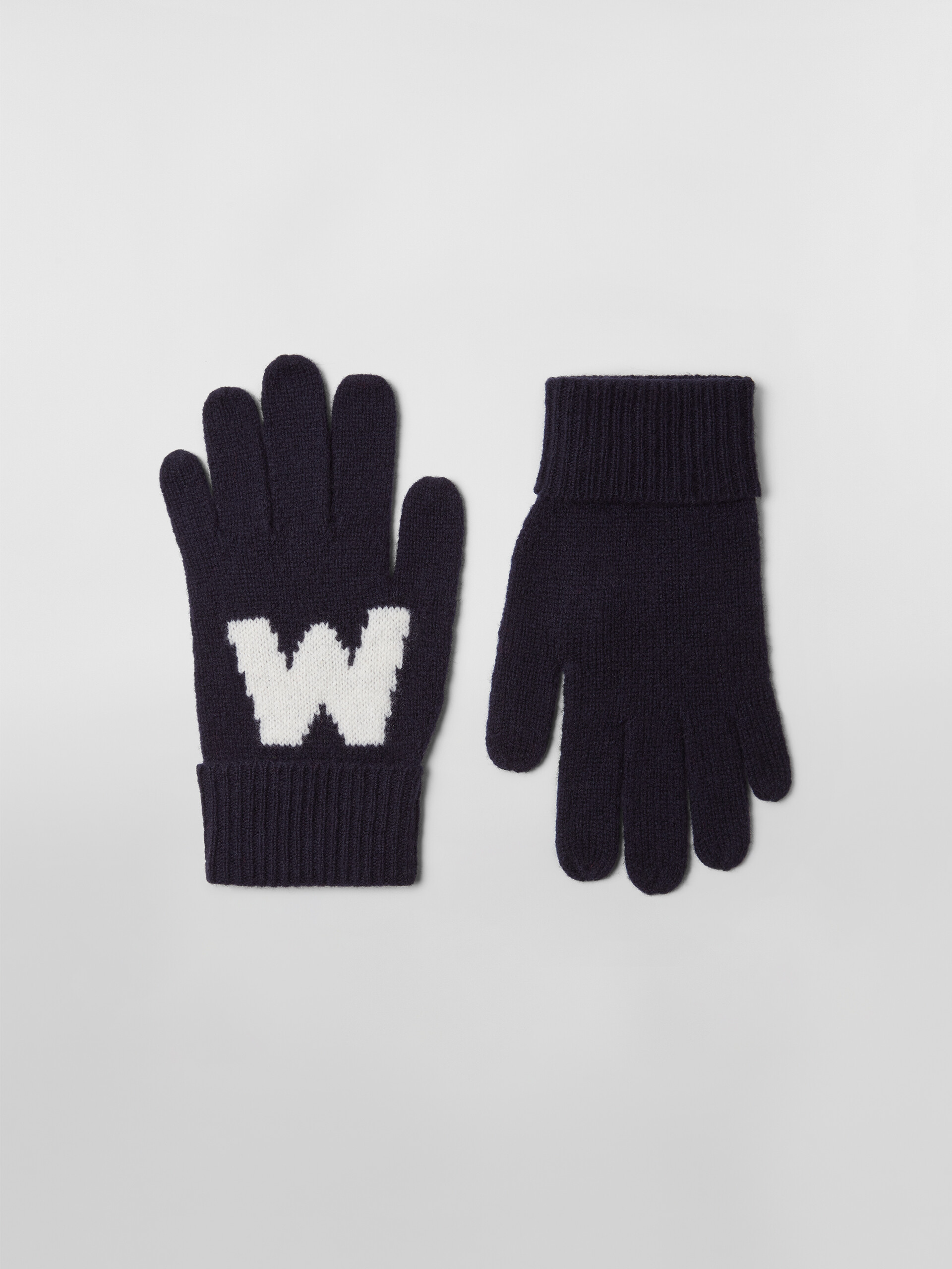 WOOL GLOVES WITH BIG "M" IN THE FRONT - Gloves - Image 1