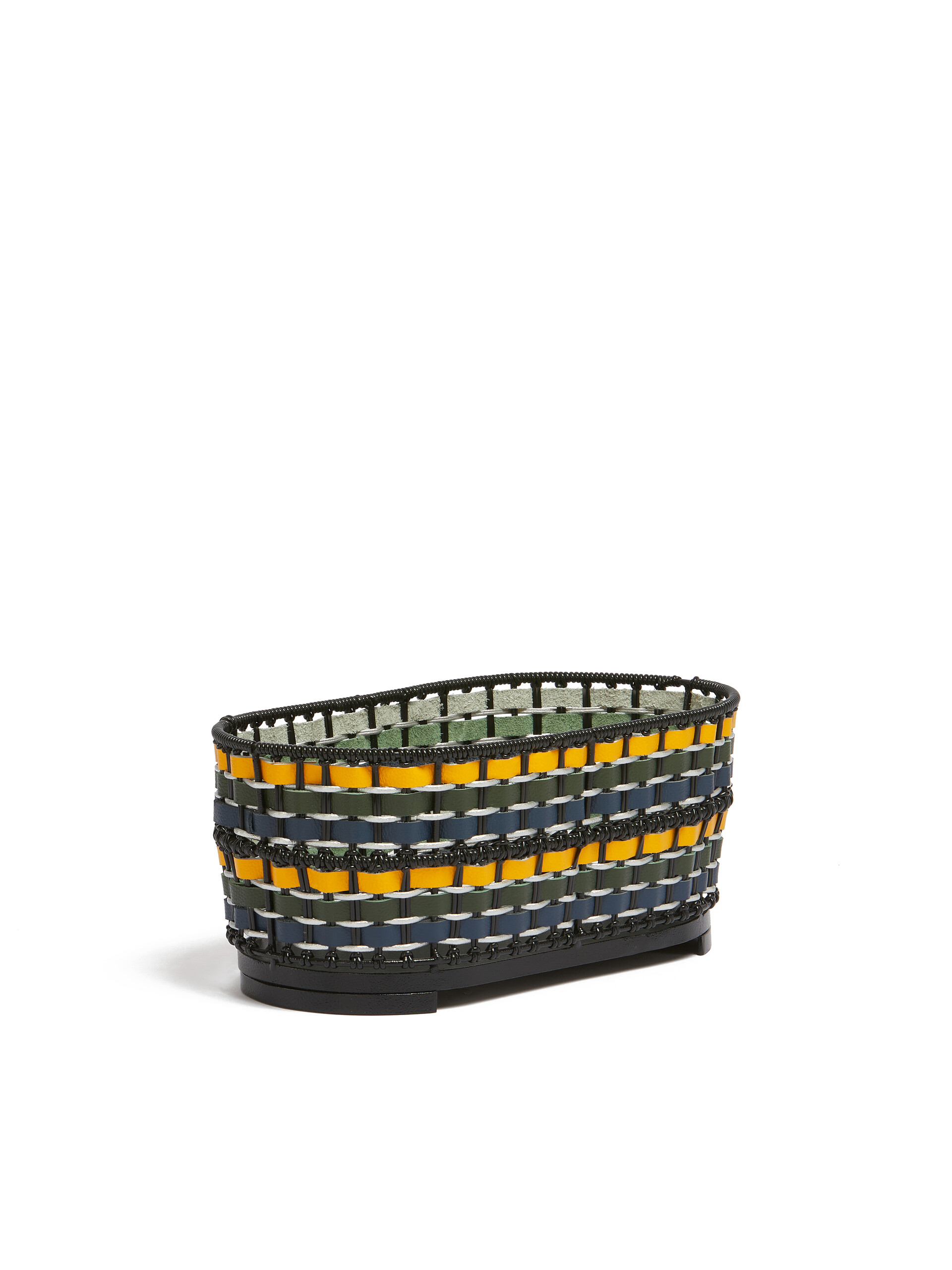 ブルー グリーン イエロー Marni Market オーバル 収納用バスケット - ファニチャー - Image 2