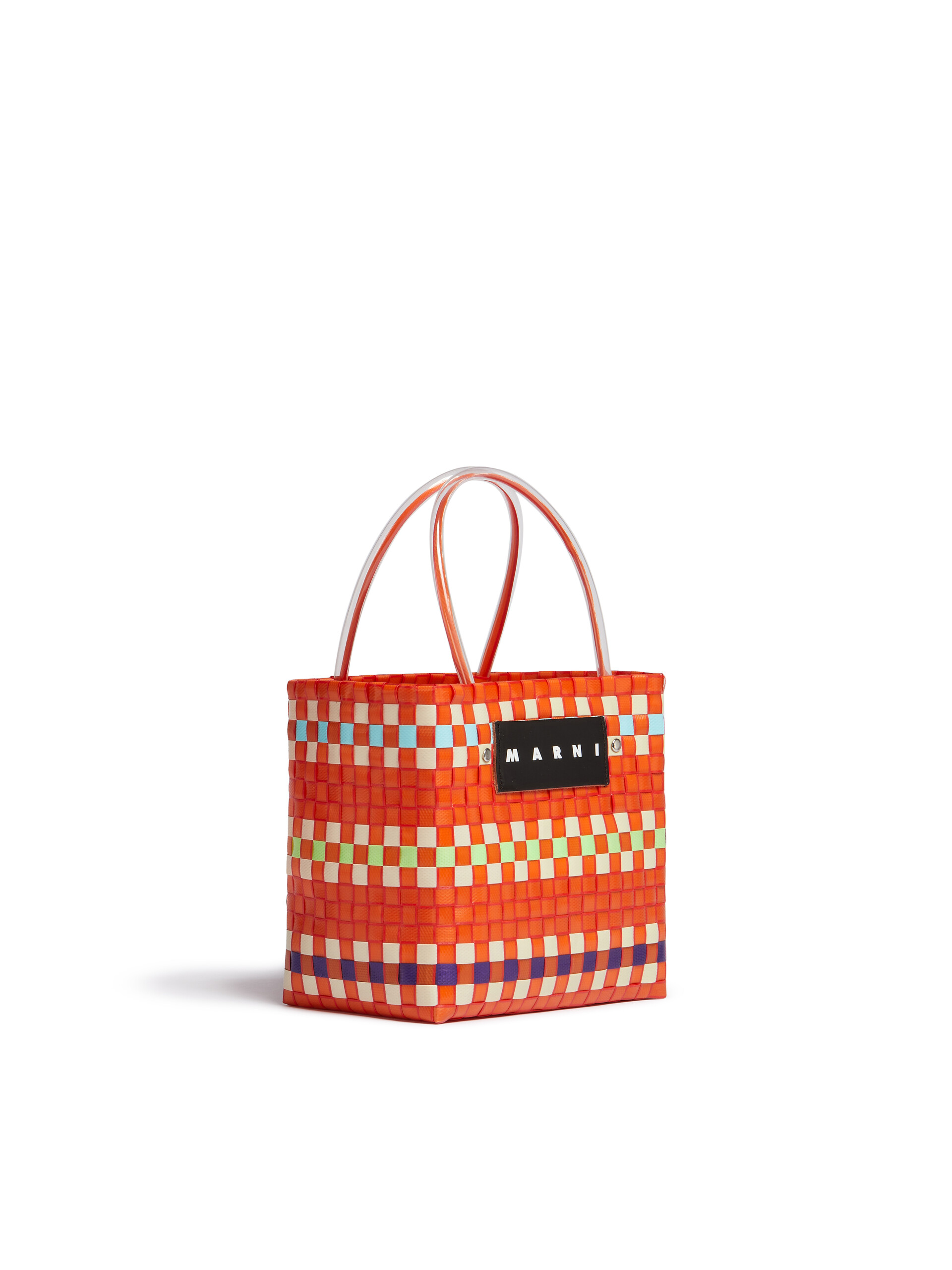 イリスブルー(ダークブルー) MARNI MARKET MINI BASKET BAG | Marni