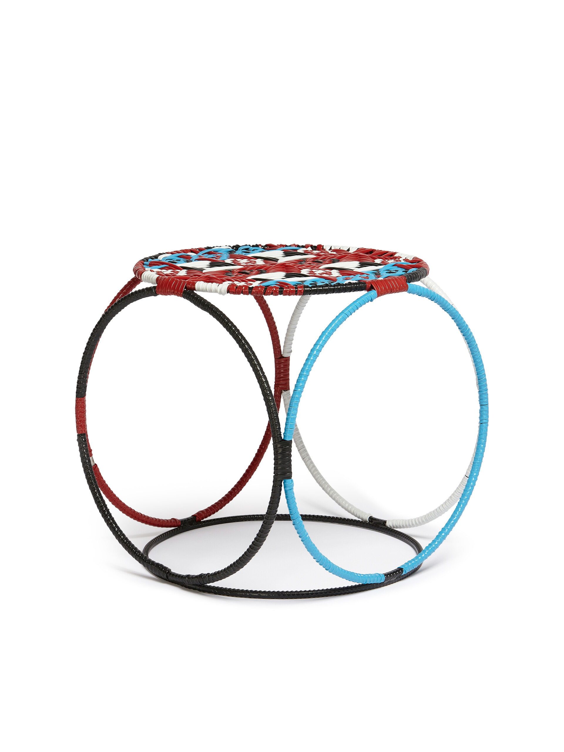 MARNI MARKET multicolor red and blue stool-table - Furniture - Image 2