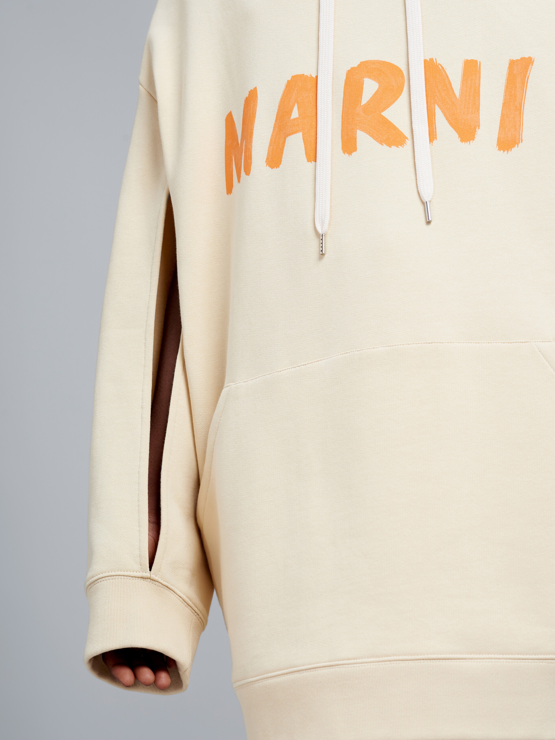 Marniのレタリング入り有機栽培コットン製スウェットシャツ - ニット - Image 4