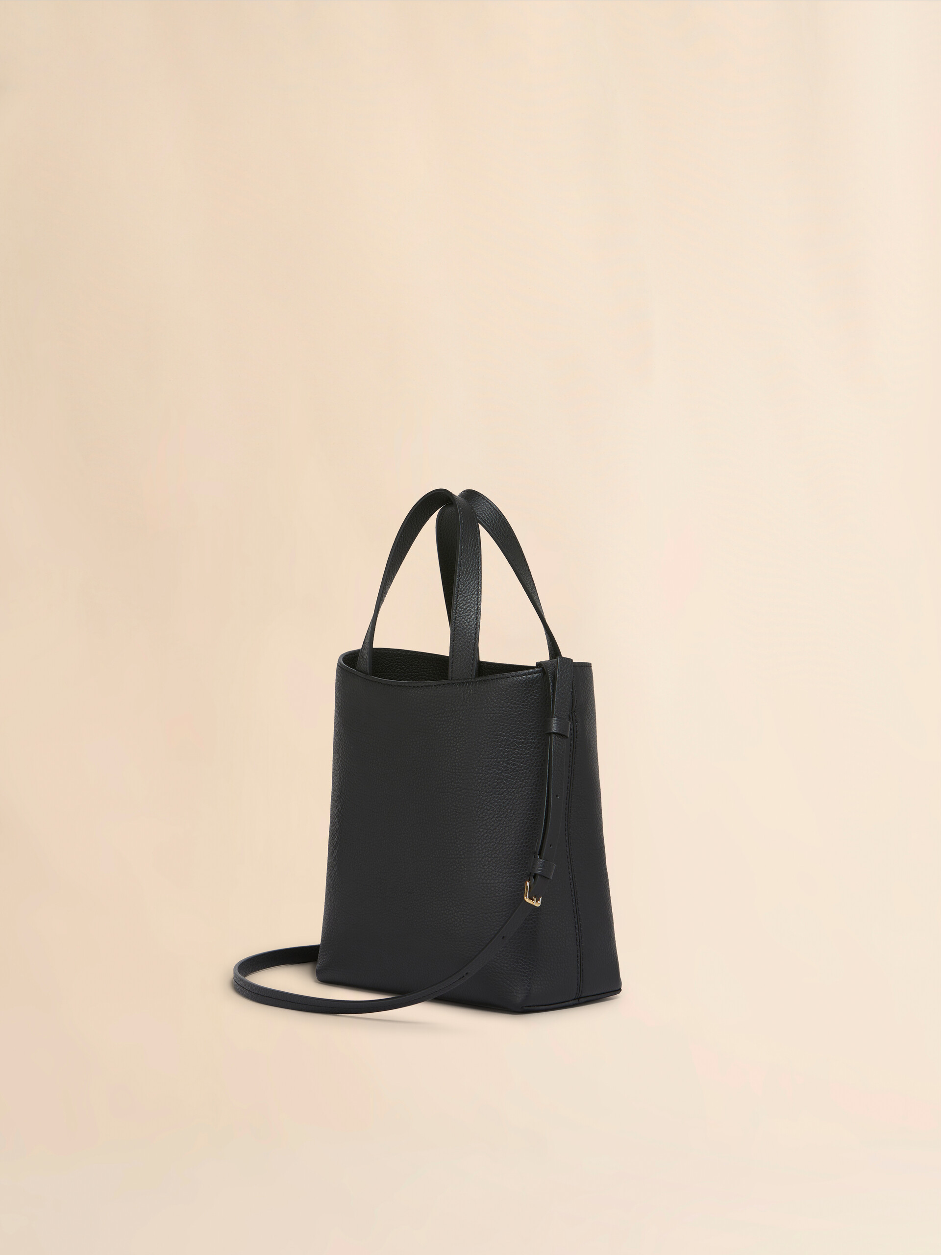 Bolso pequeño Trunkaroo Embossed de piel gris - Bolsos shopper - Image 2