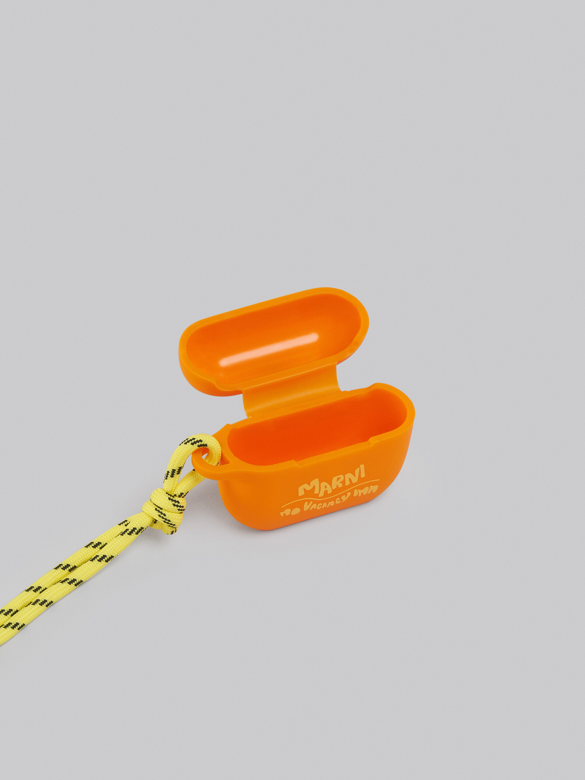 Marni x No Vacancy Inn - Orange and yellow Airpods case - Other accessories - Image 3