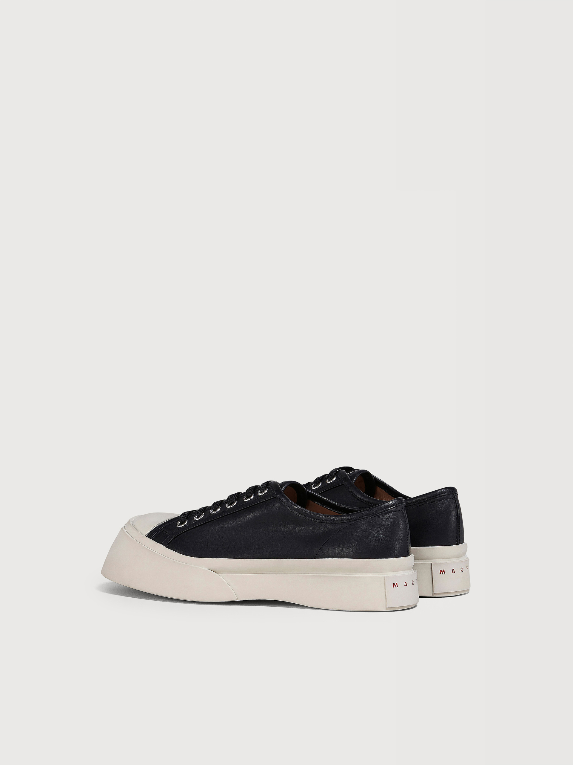 Black nappa leather Pablo sneaker - Sneakers - Image 3