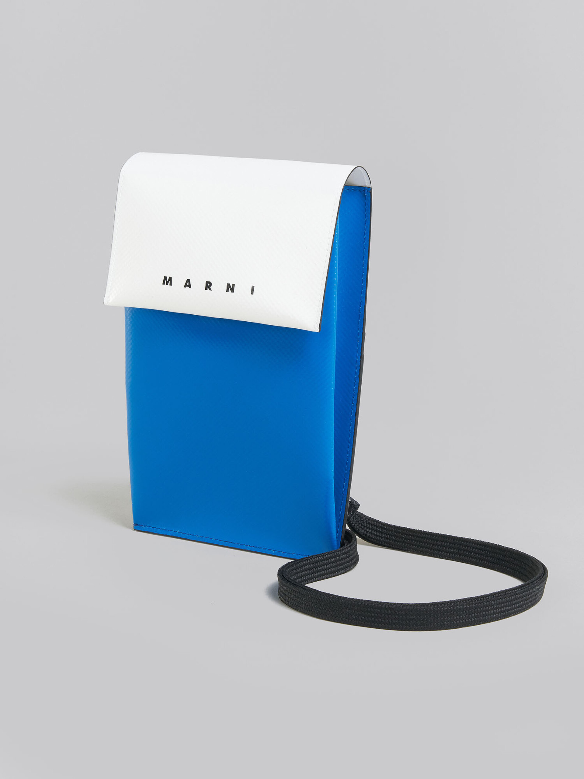 Smartphone-Hülle Tribeca in Weiß und Blau - Brieftaschen & Kleinlederwaren - Image 5