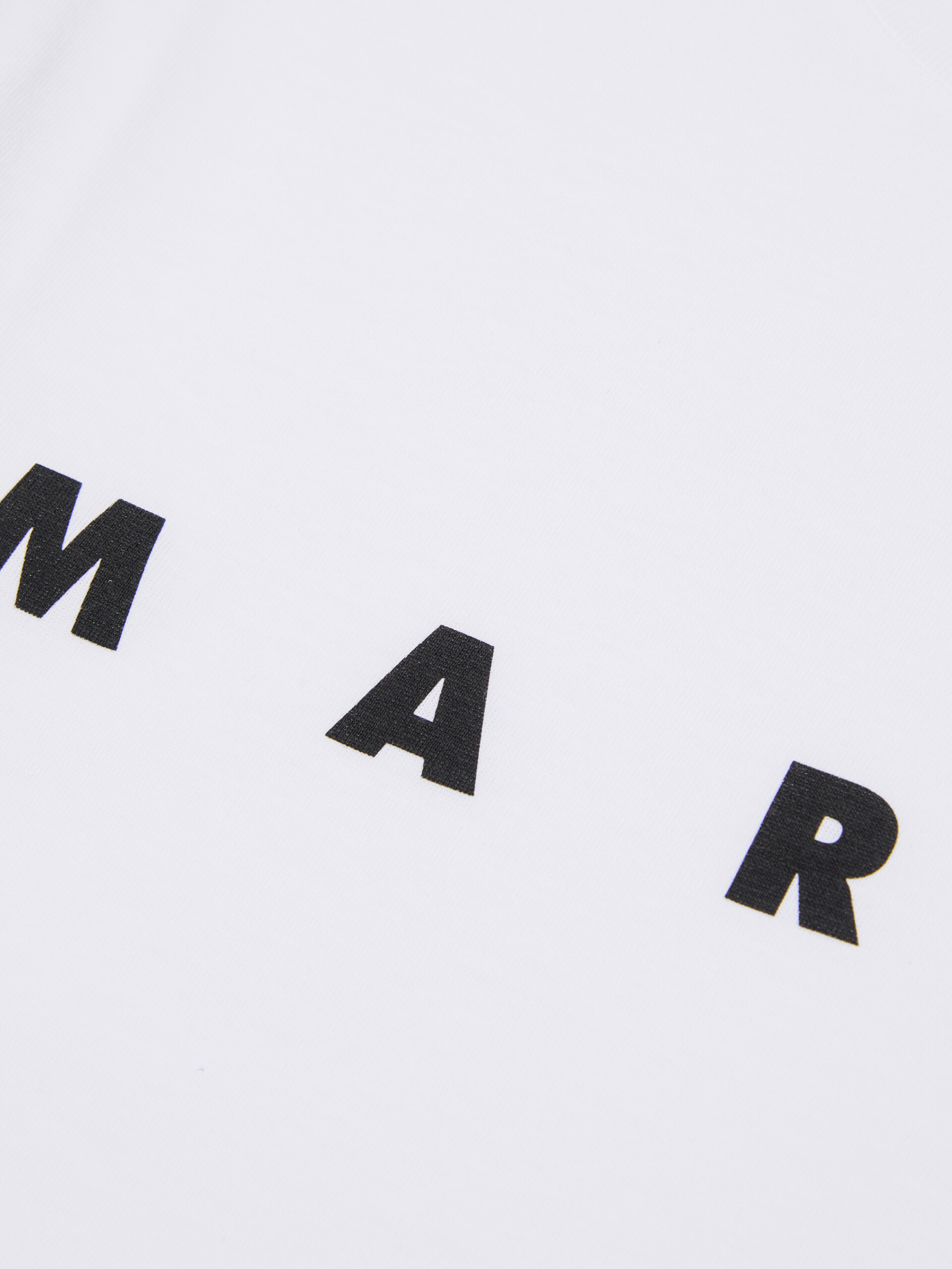 Off-white cotton t-shirt with logo - T-shirts - Image 4