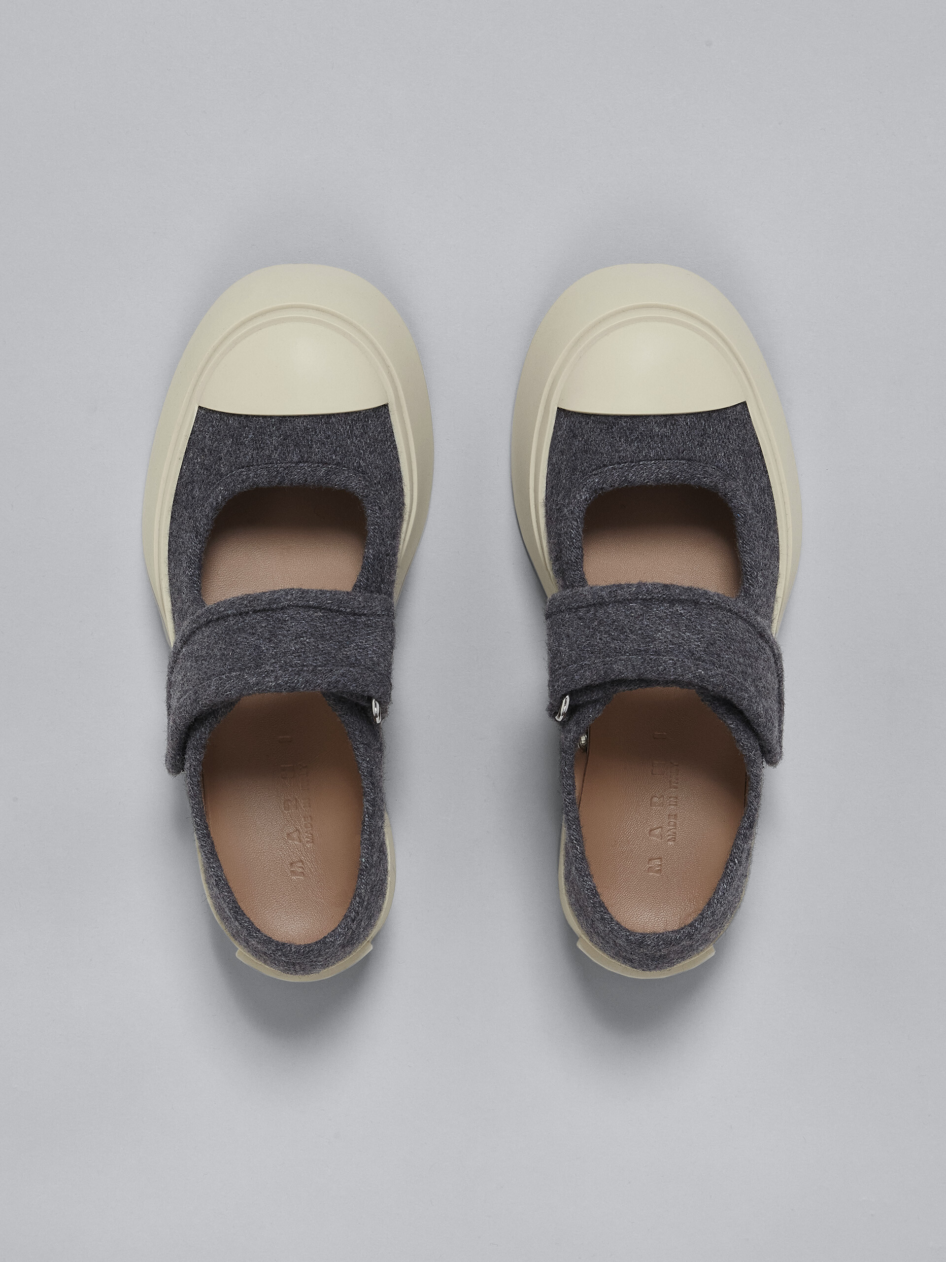 Zapatillas Mary Jane de fieltro - Sneakers - Image 4