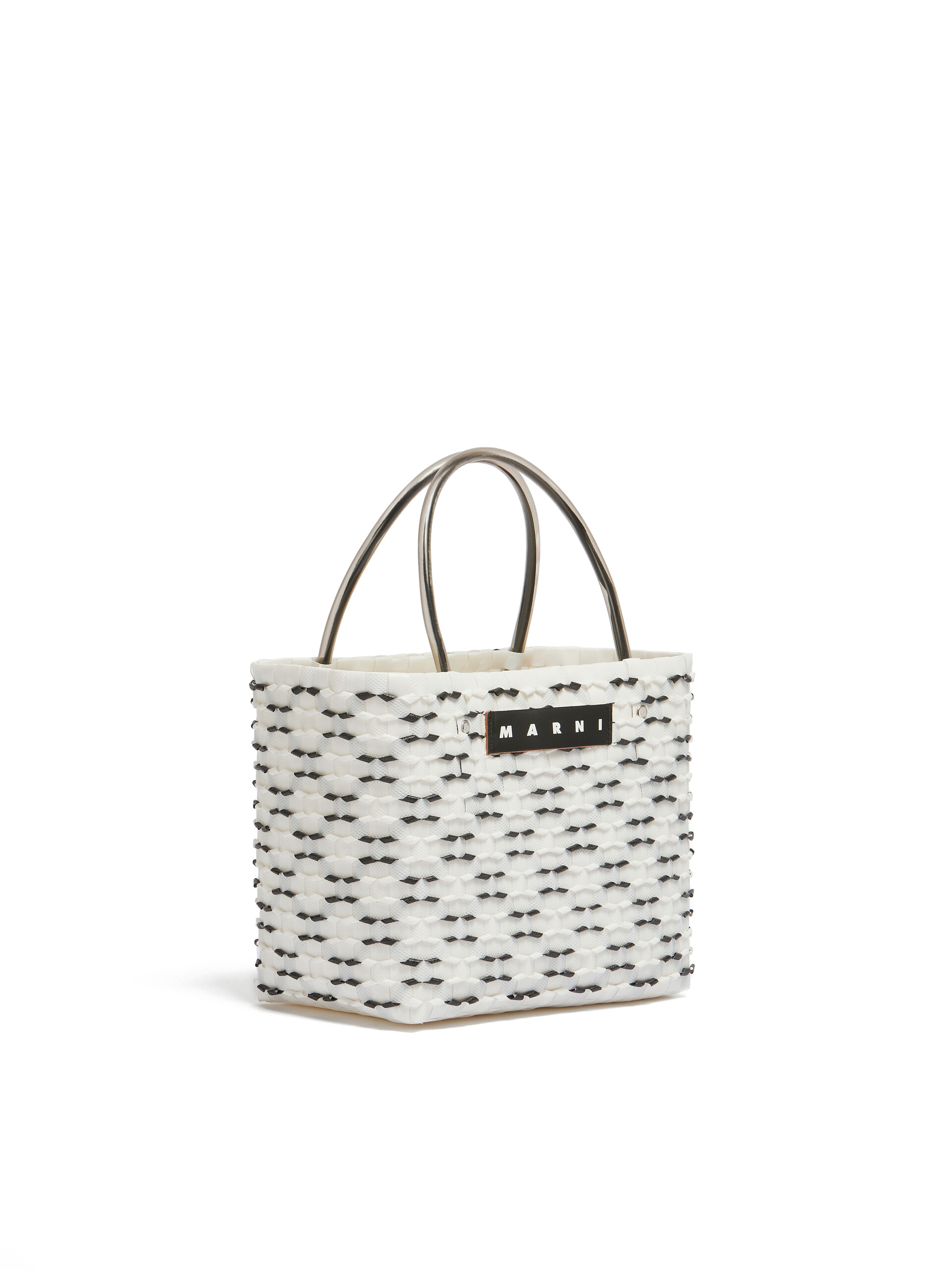 White twisted MARNI MARKET tote bag - Shopping Bags - Image 2