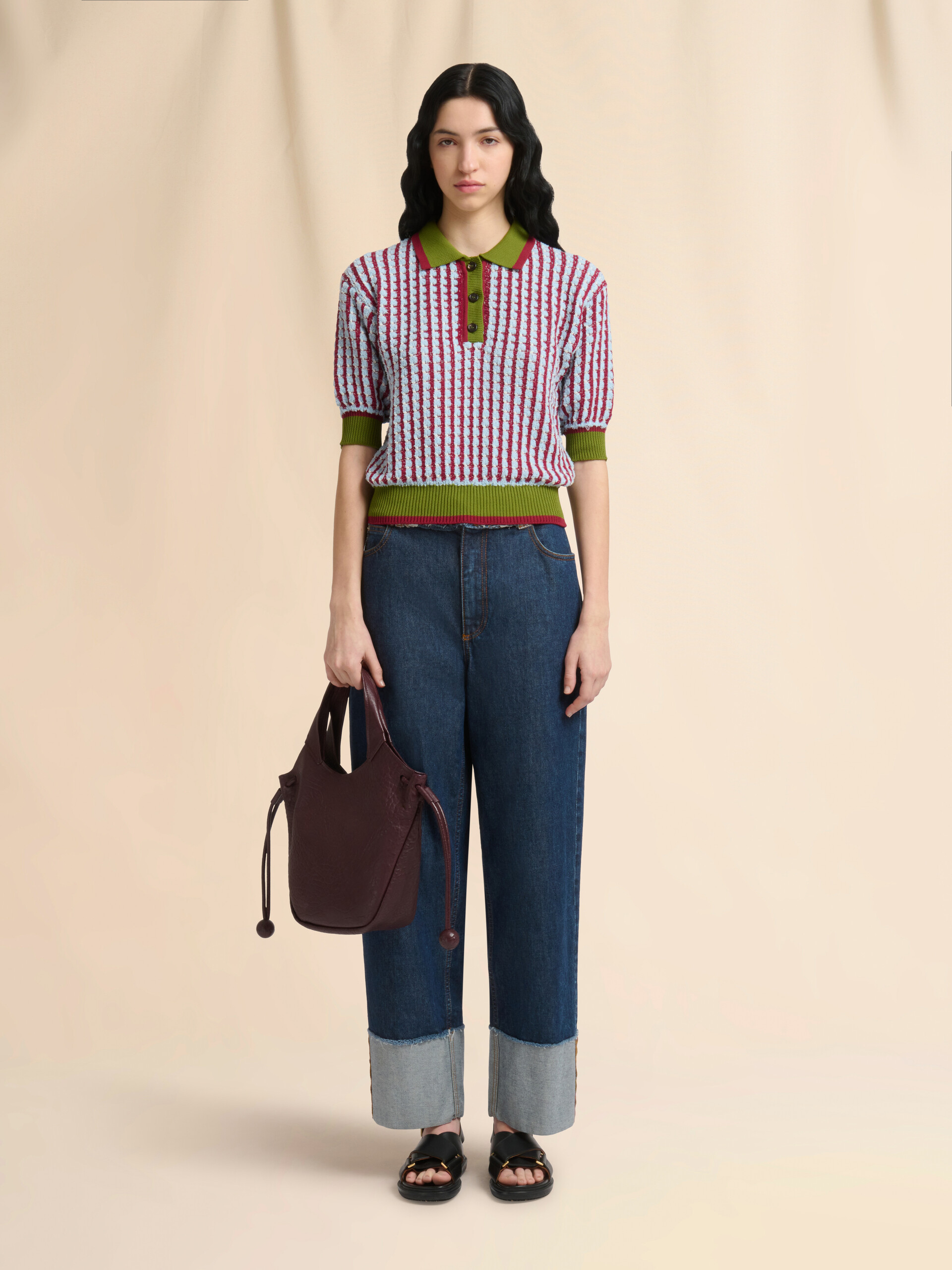 Black leather Trunkaroo Soft small tote bag - Shoulder Bags - Image 2