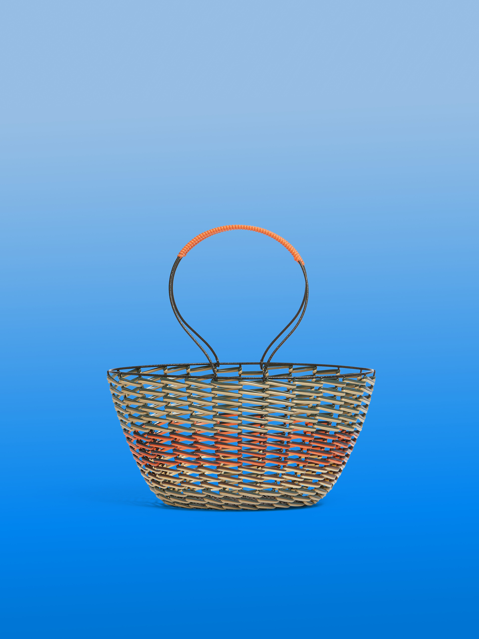 Green And Orange Marni Market Kitchen Basket - Accessories - Image 1