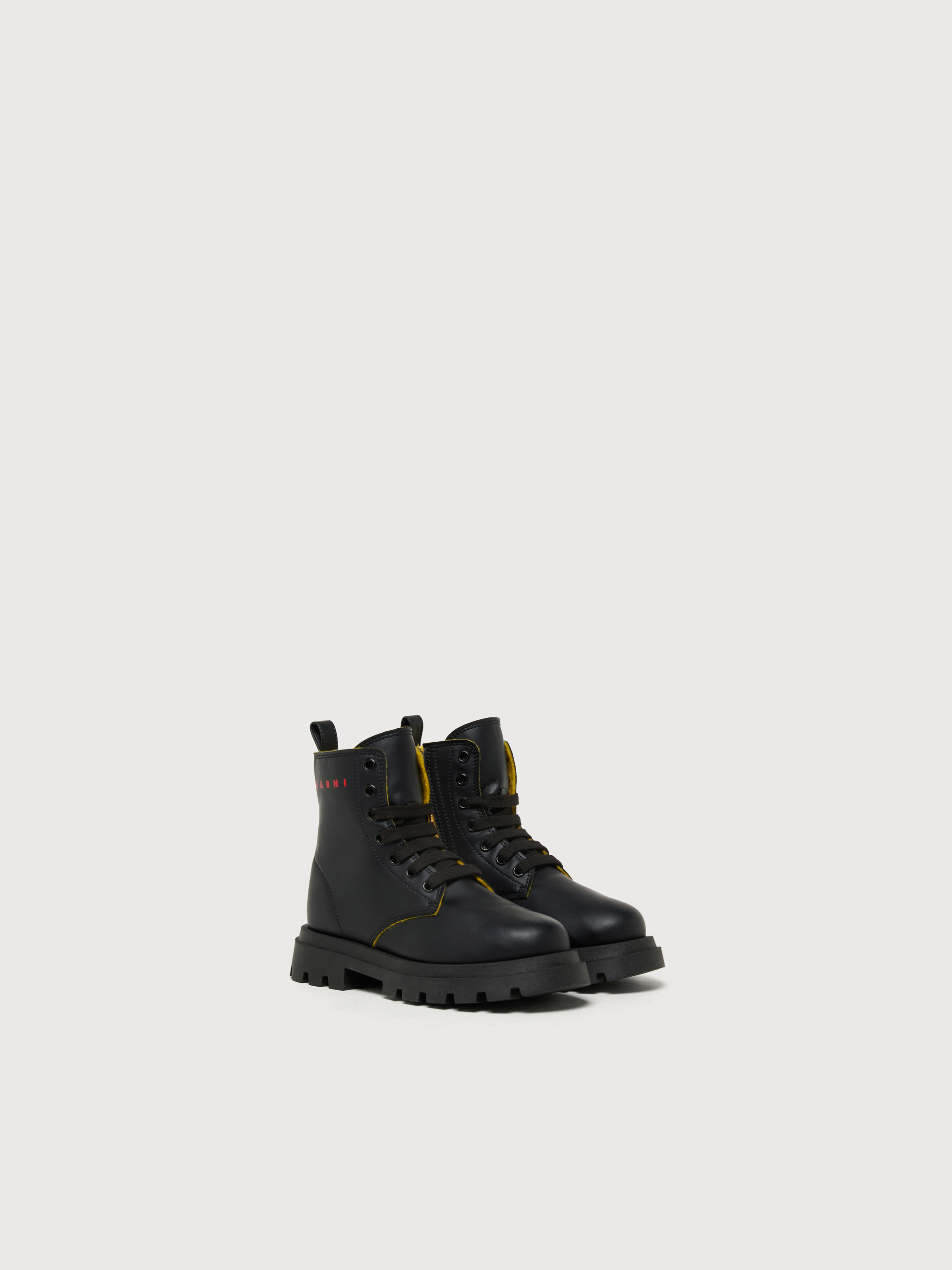 Black army boots with logo - Sneakers - Image 2