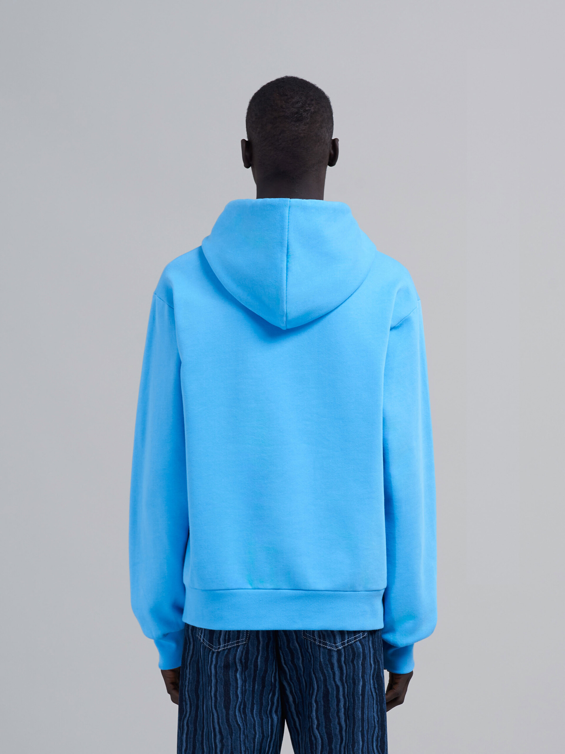 Logo print bio sweatshirt cotton hoodie 