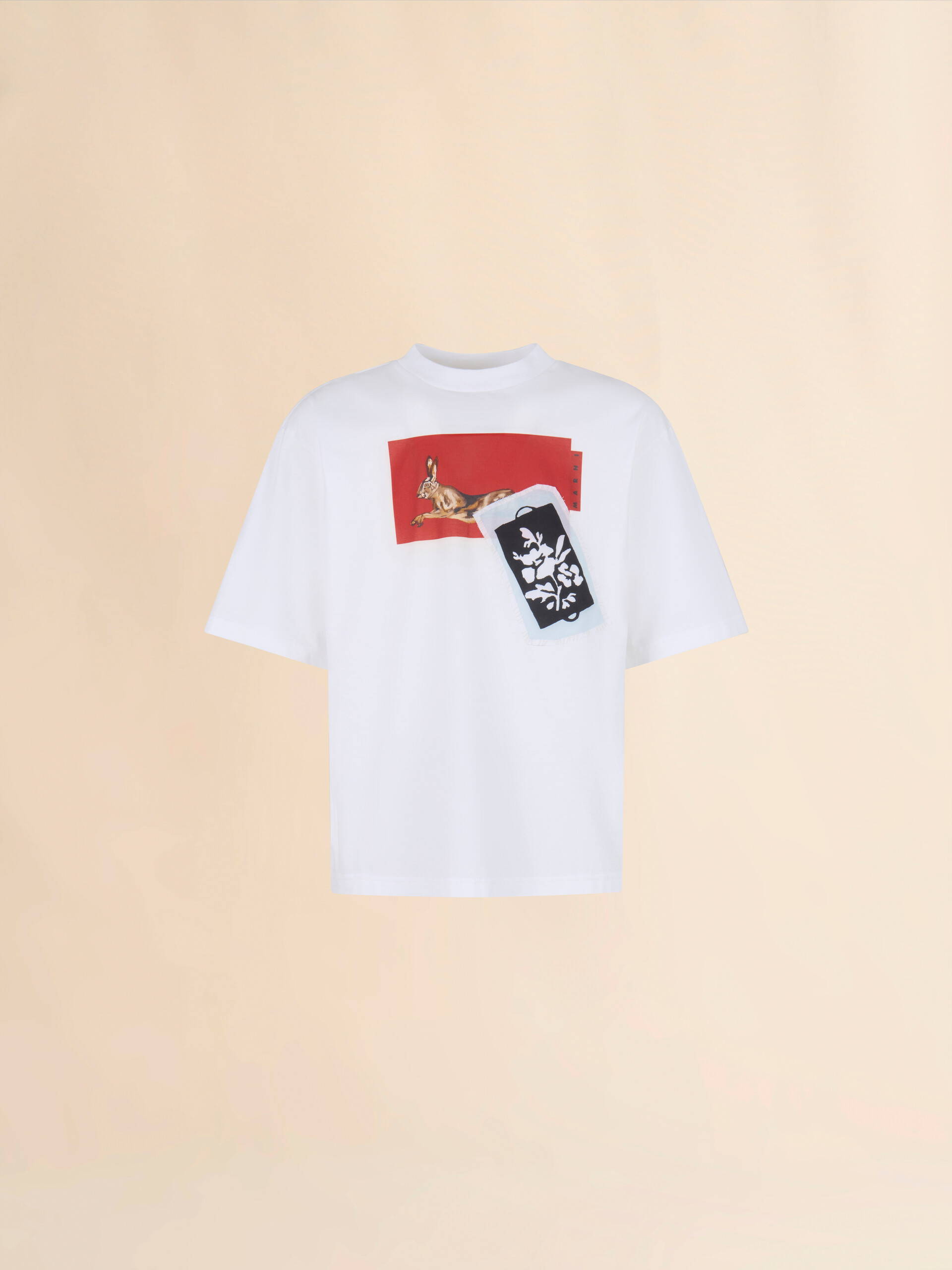 White cotton T-shirt - Shirts - Image 1