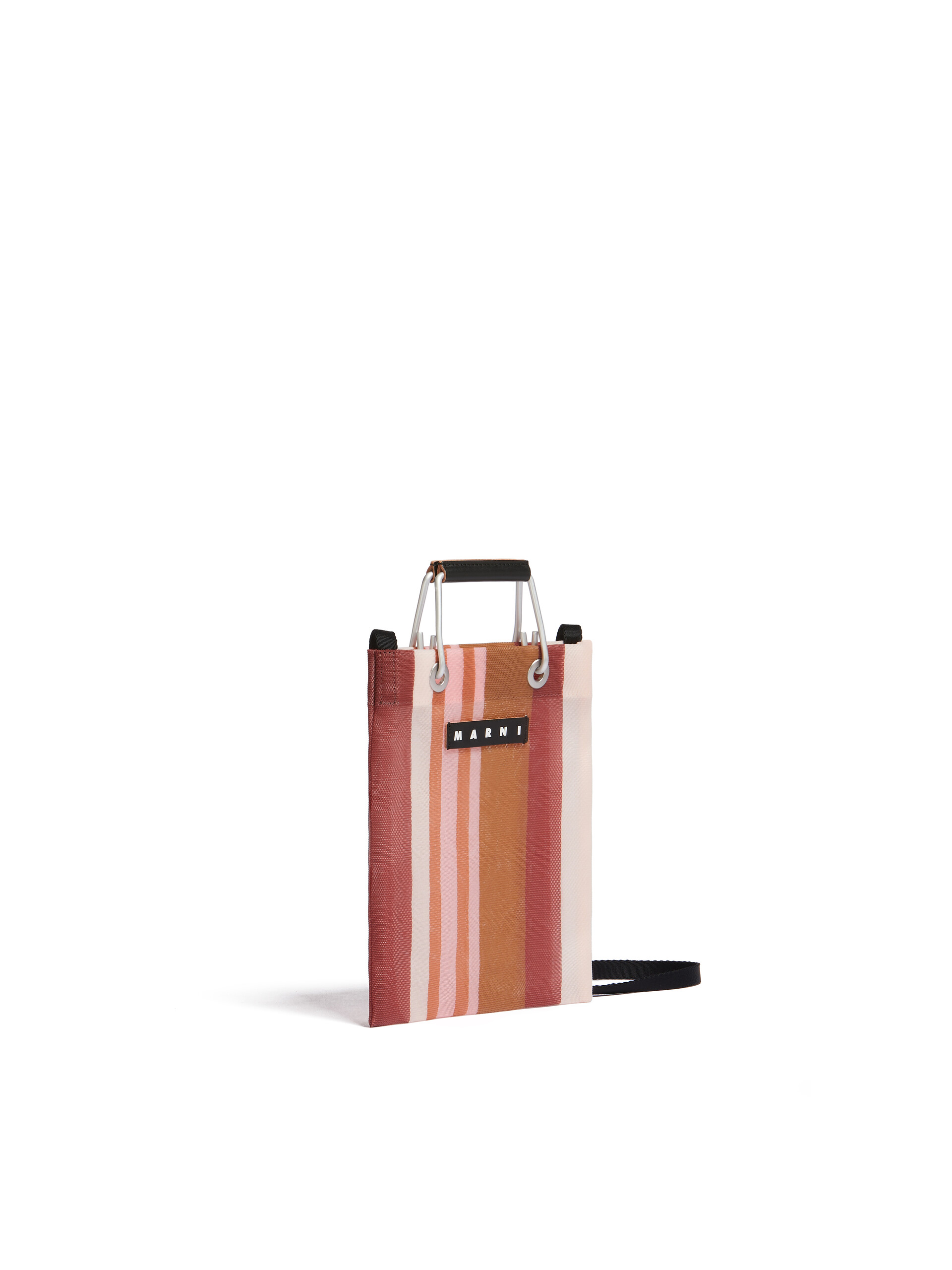 グリーンブルー(ターコイズ) MARNI MARKET STRIPE MINI SHOULDER BAG - ハンドバッグ - Image 2