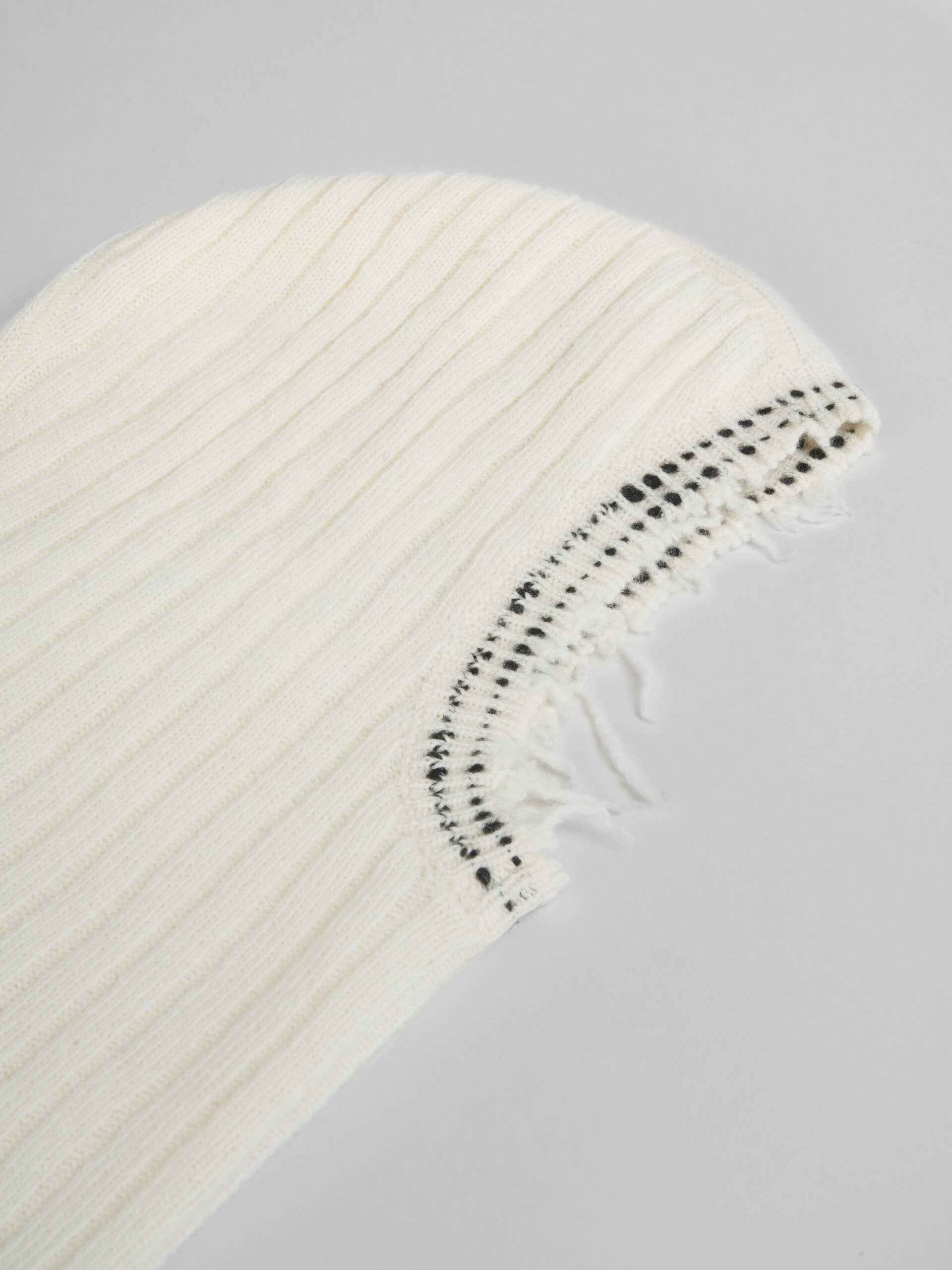 White knitted balaclava - Other accessories - Image 4
