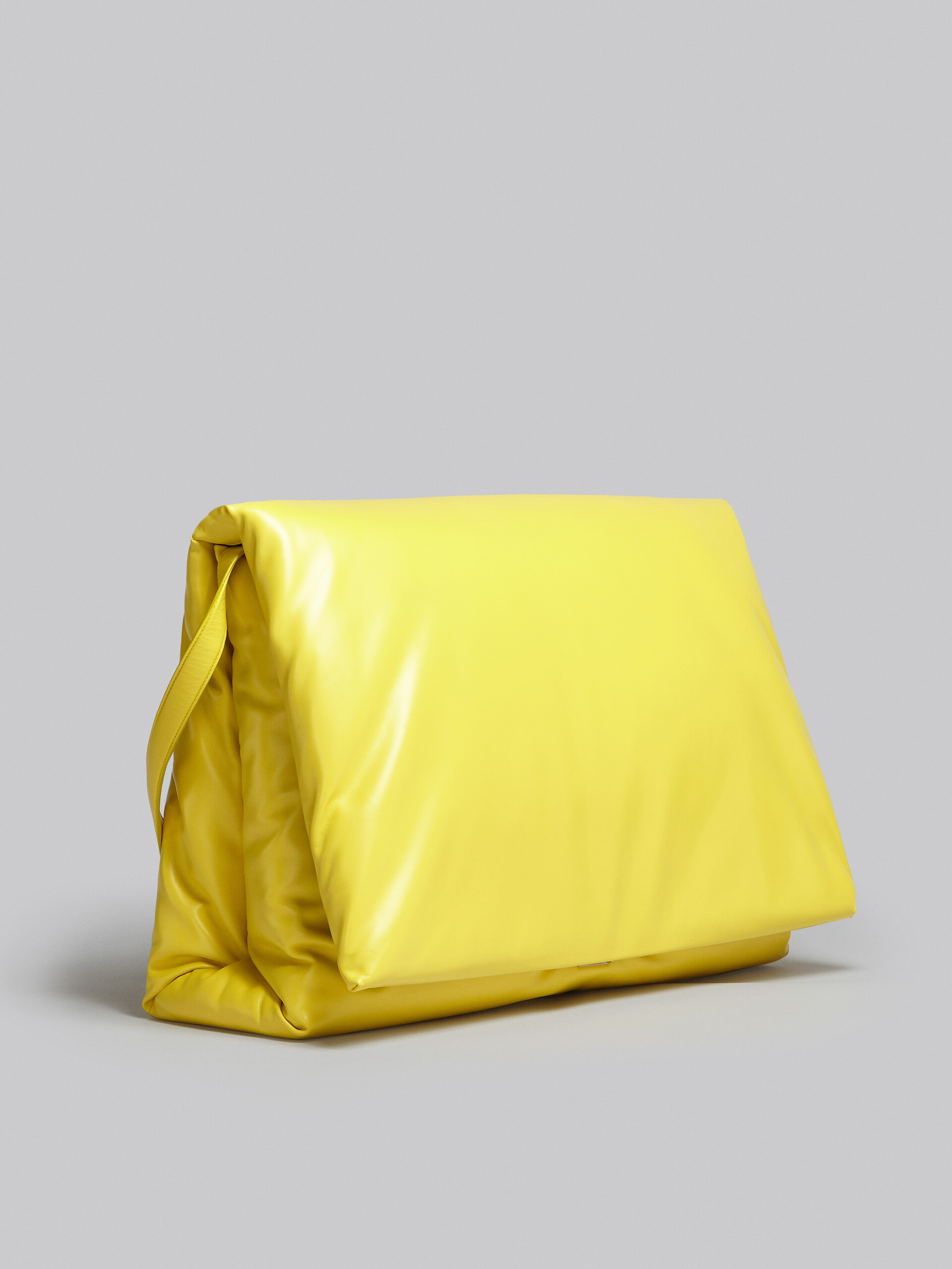 Maxi yellow calsfkin Prisma bag - Shoulder Bag - Image 6