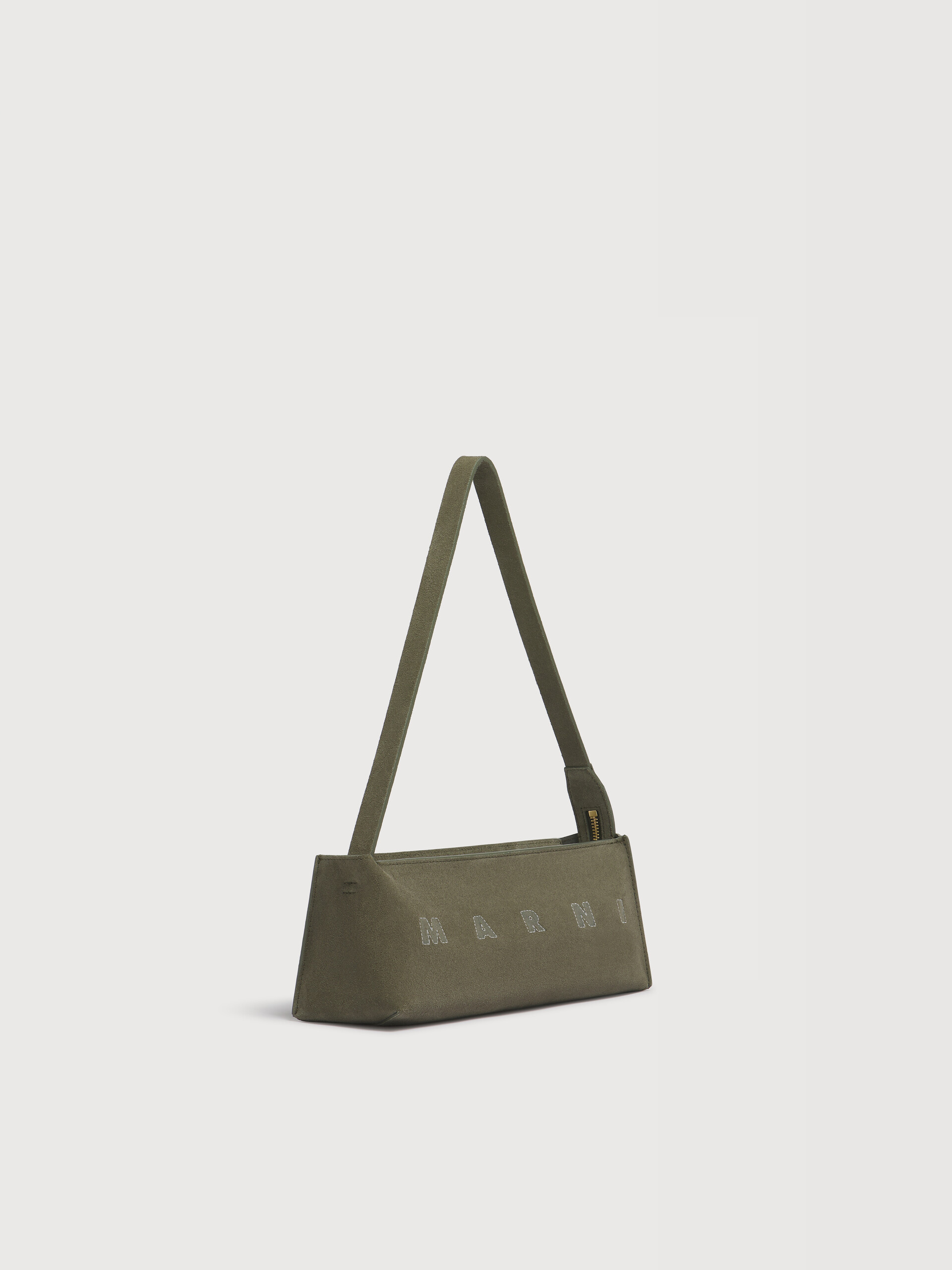 Brown suede Museo bag - Shoulder Bag - Image 5
