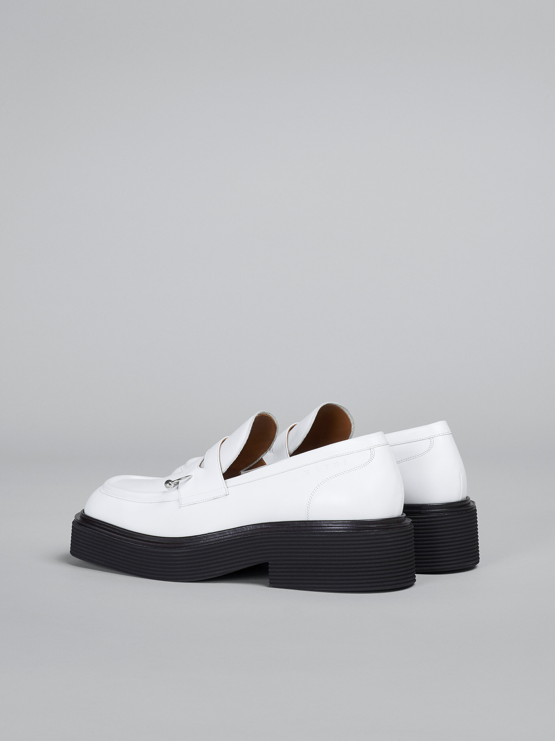 White leather moccasin - Mocassin - Image 3
