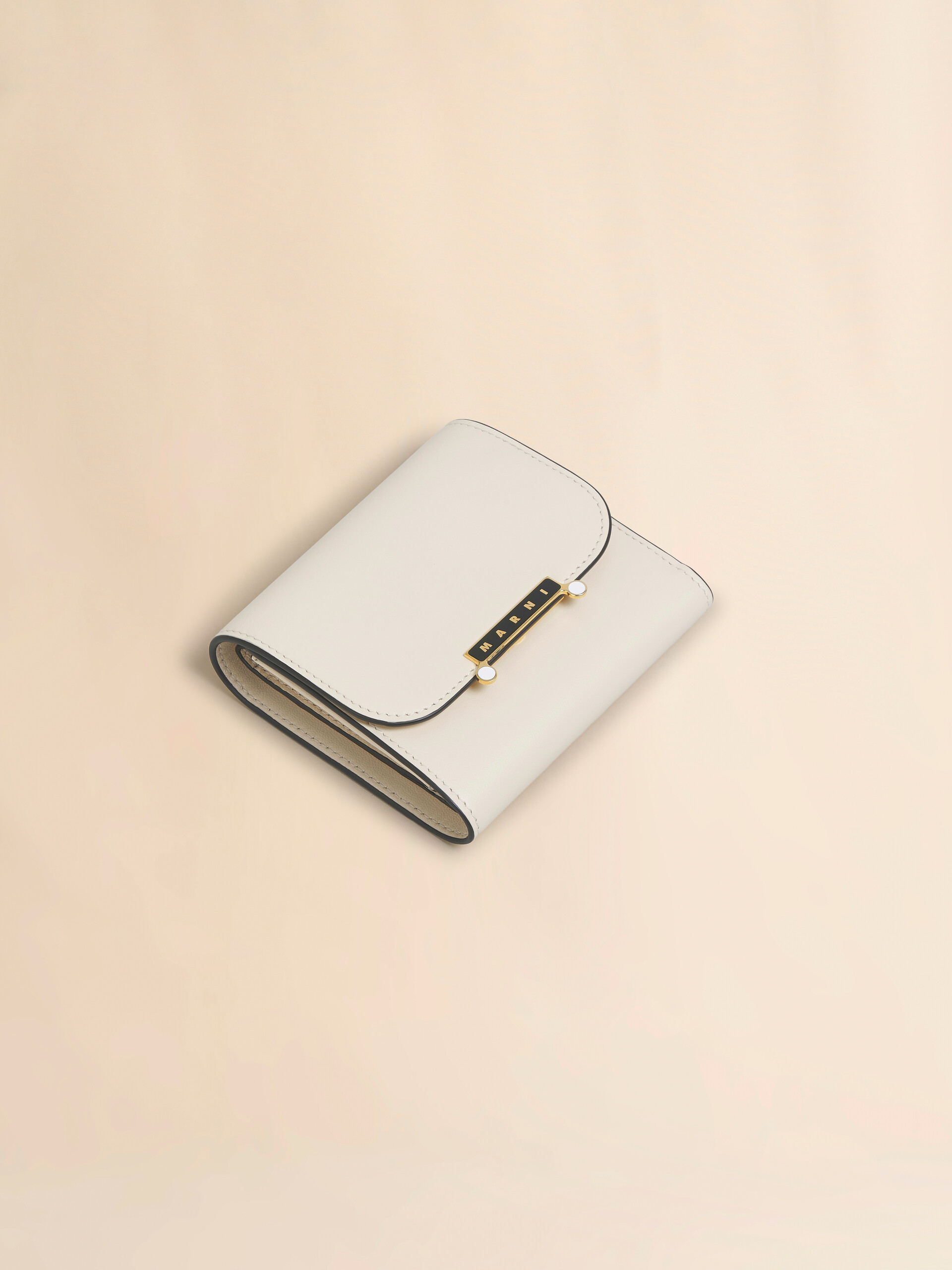 ブラウン レザー製 Envelope 三つ折りウォレット - 財布 - Image 5