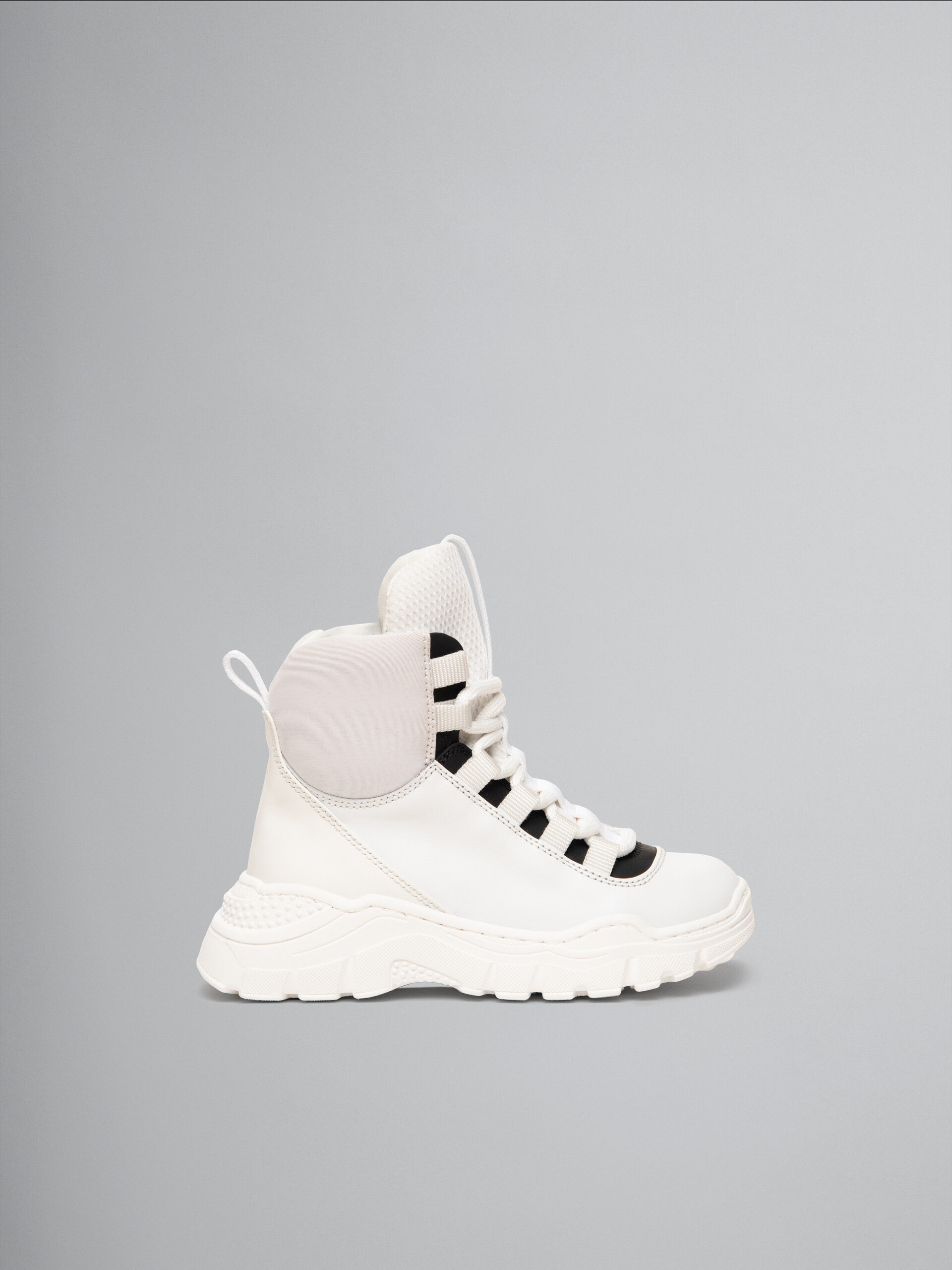 White leather zip ankle boot - Other accessories - Image 1