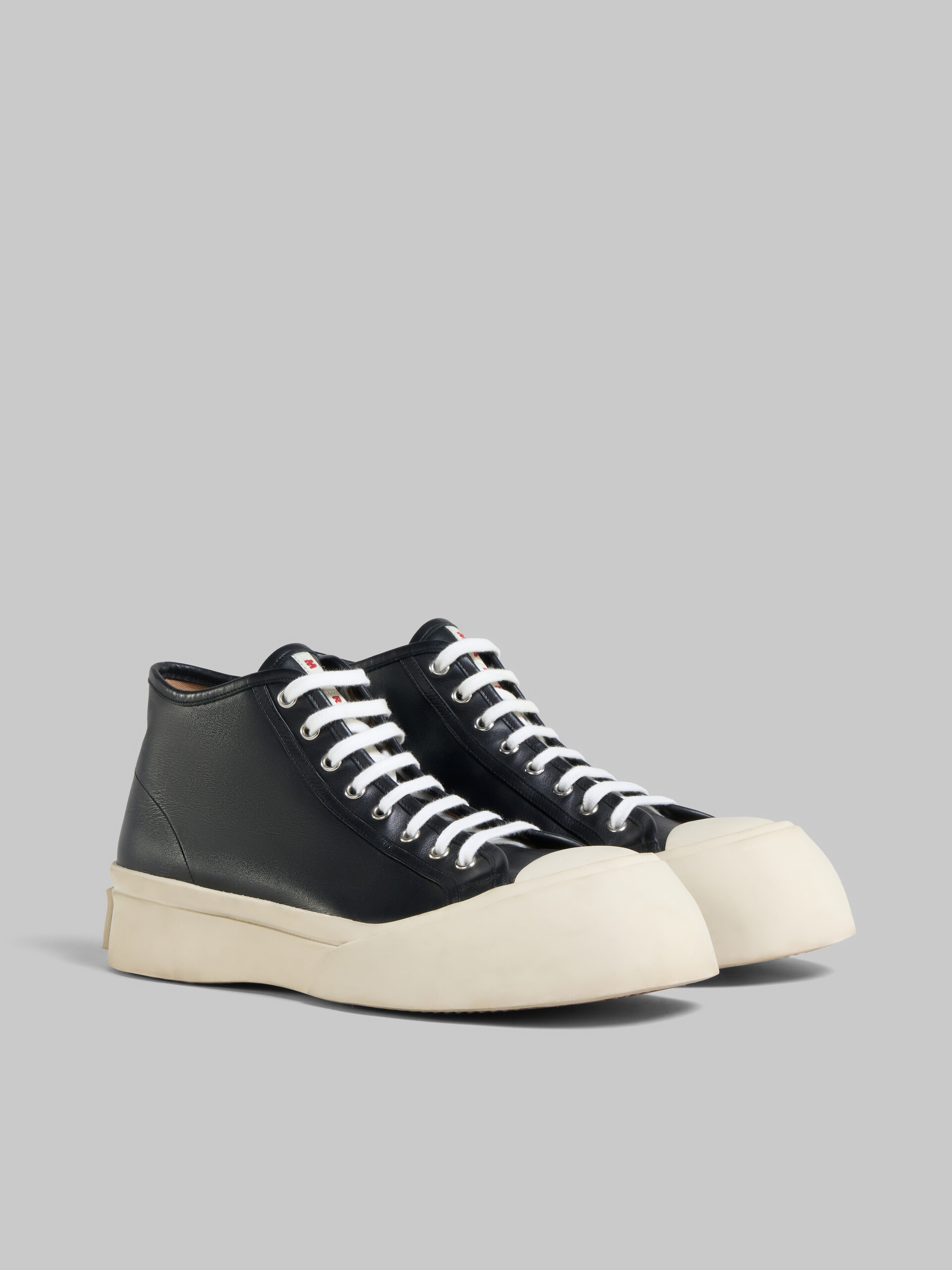 Black nappa leather Pablo high-top sneaker - Sneakers - Image 2