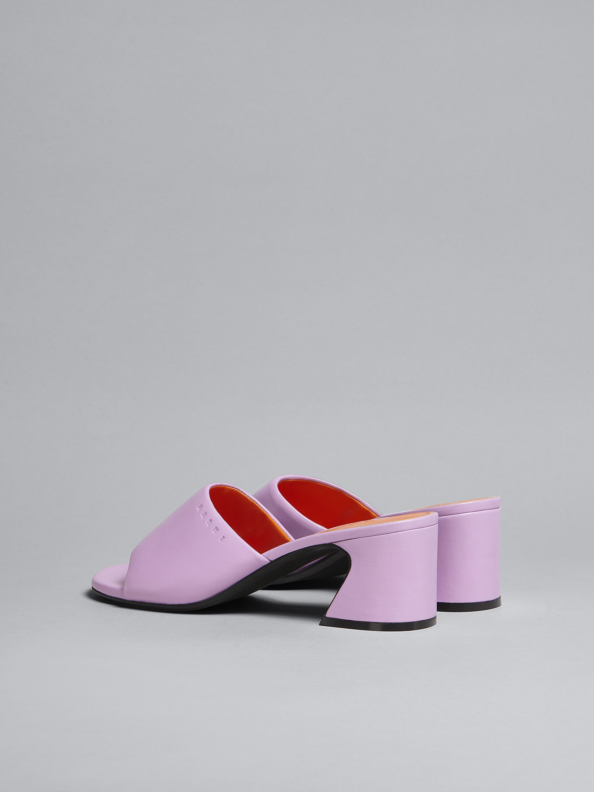 핑크 가죽 샌들 - Sandals - Image 3