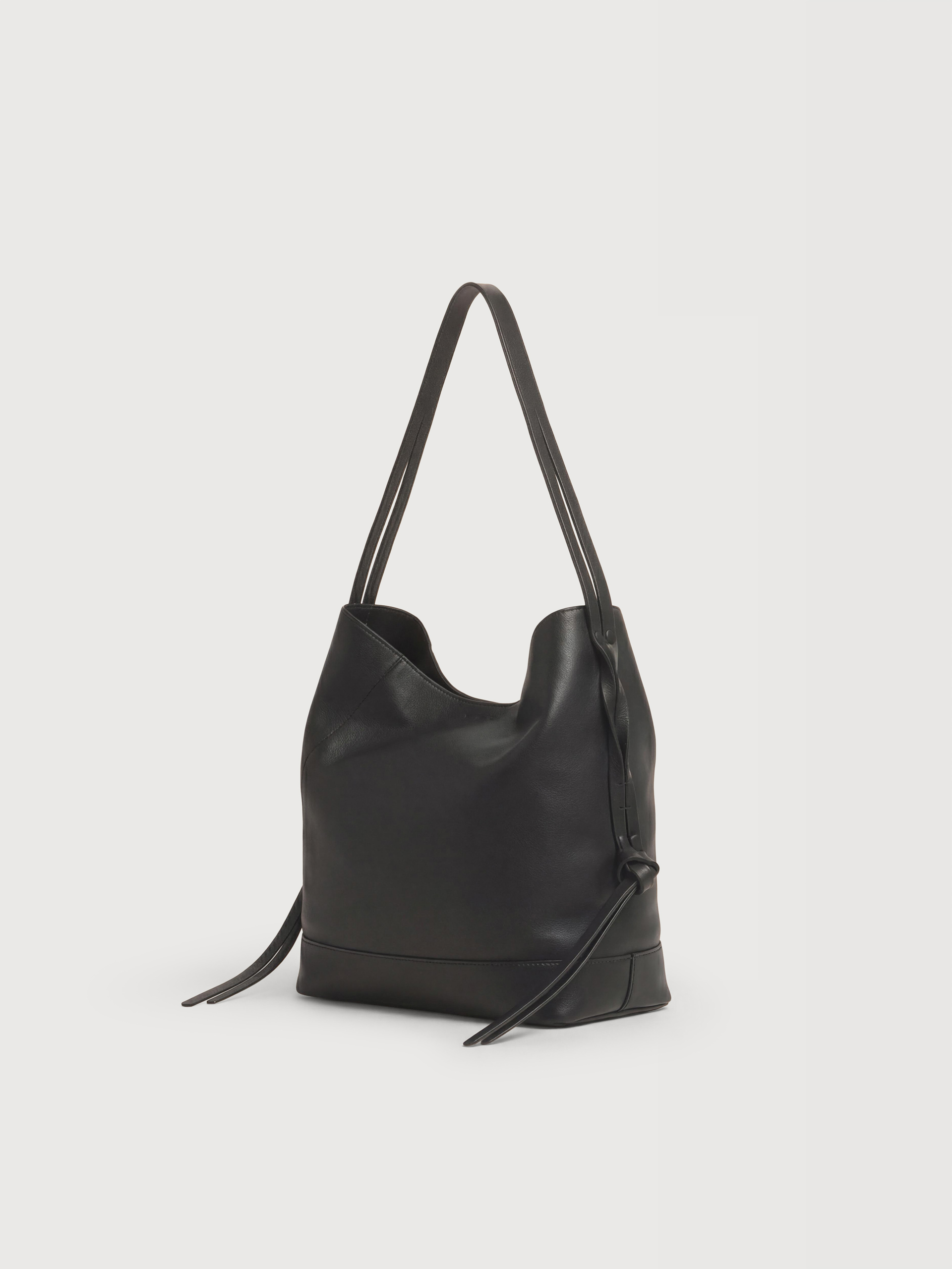Brown leather Pod 2.0 small hobo bag - Shoulder Bags - Image 2