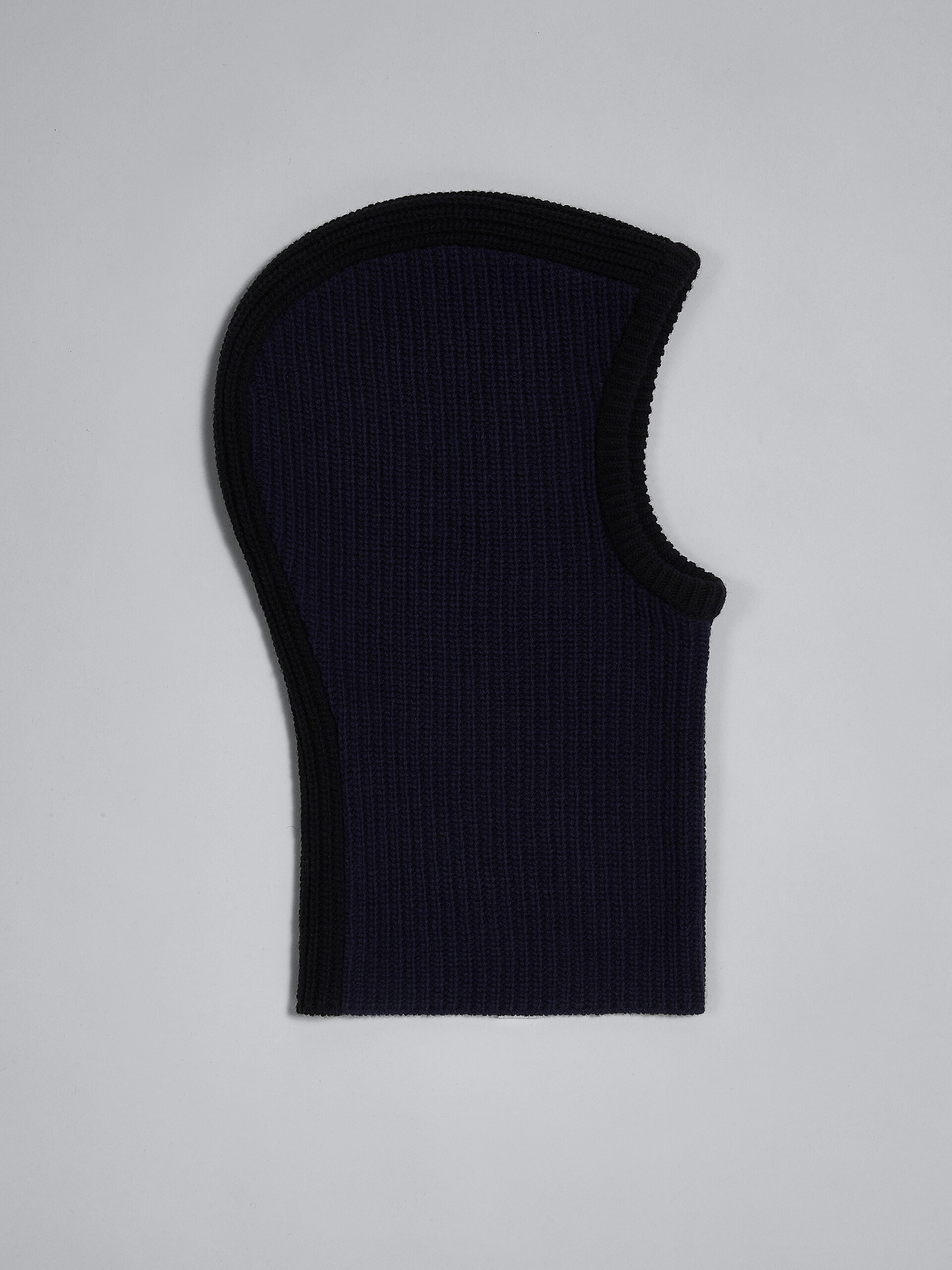 Passamontagna in lana Shetland blu - Altri accessori - Image 2