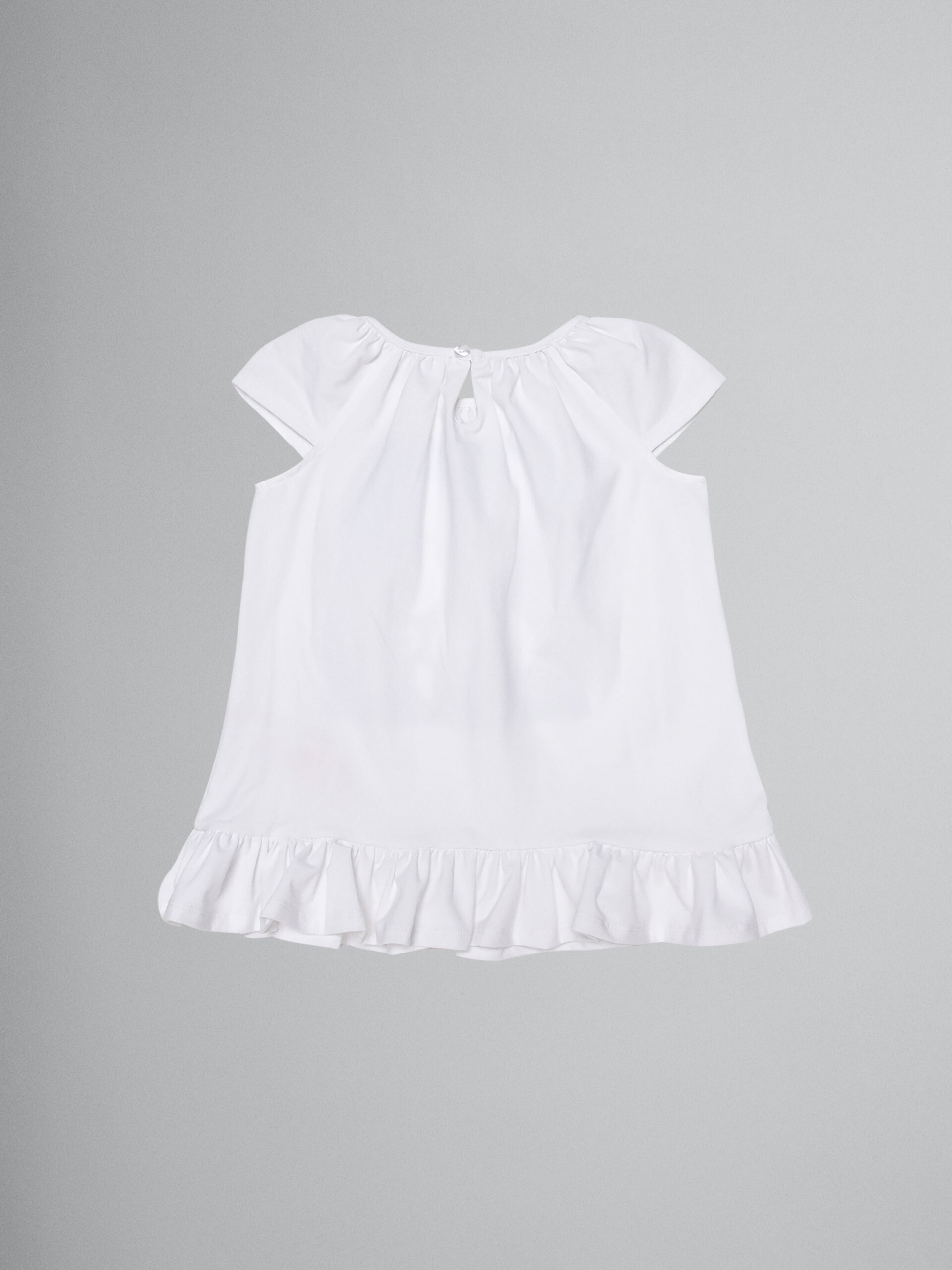 Stretch cotton jersey dress - Dresses - Image 2