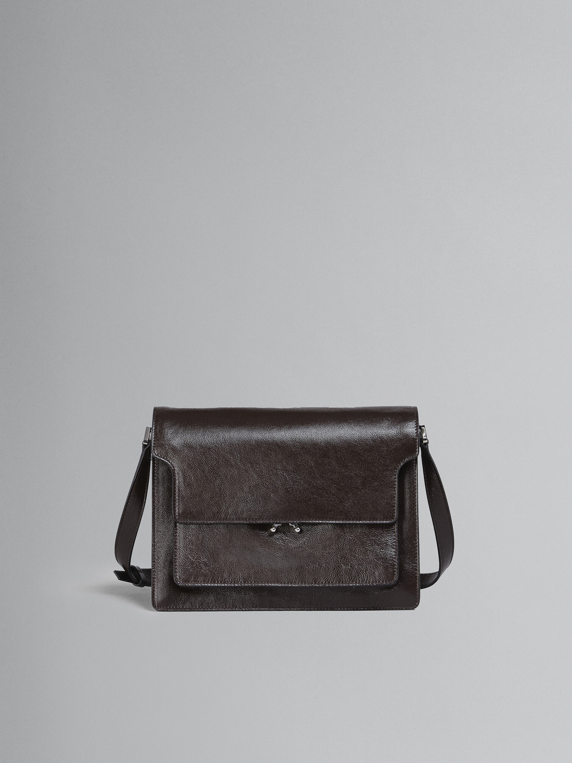 MARNI: Trunk Soft bag in tumbled leather - Beige