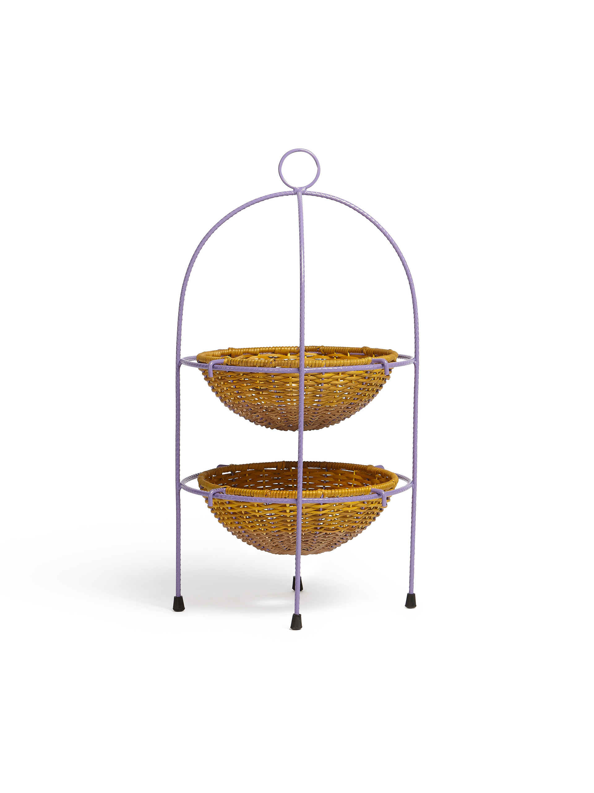 MARNI MARKET fruitstand in iron and yellow fibre - Accessories - Image 3