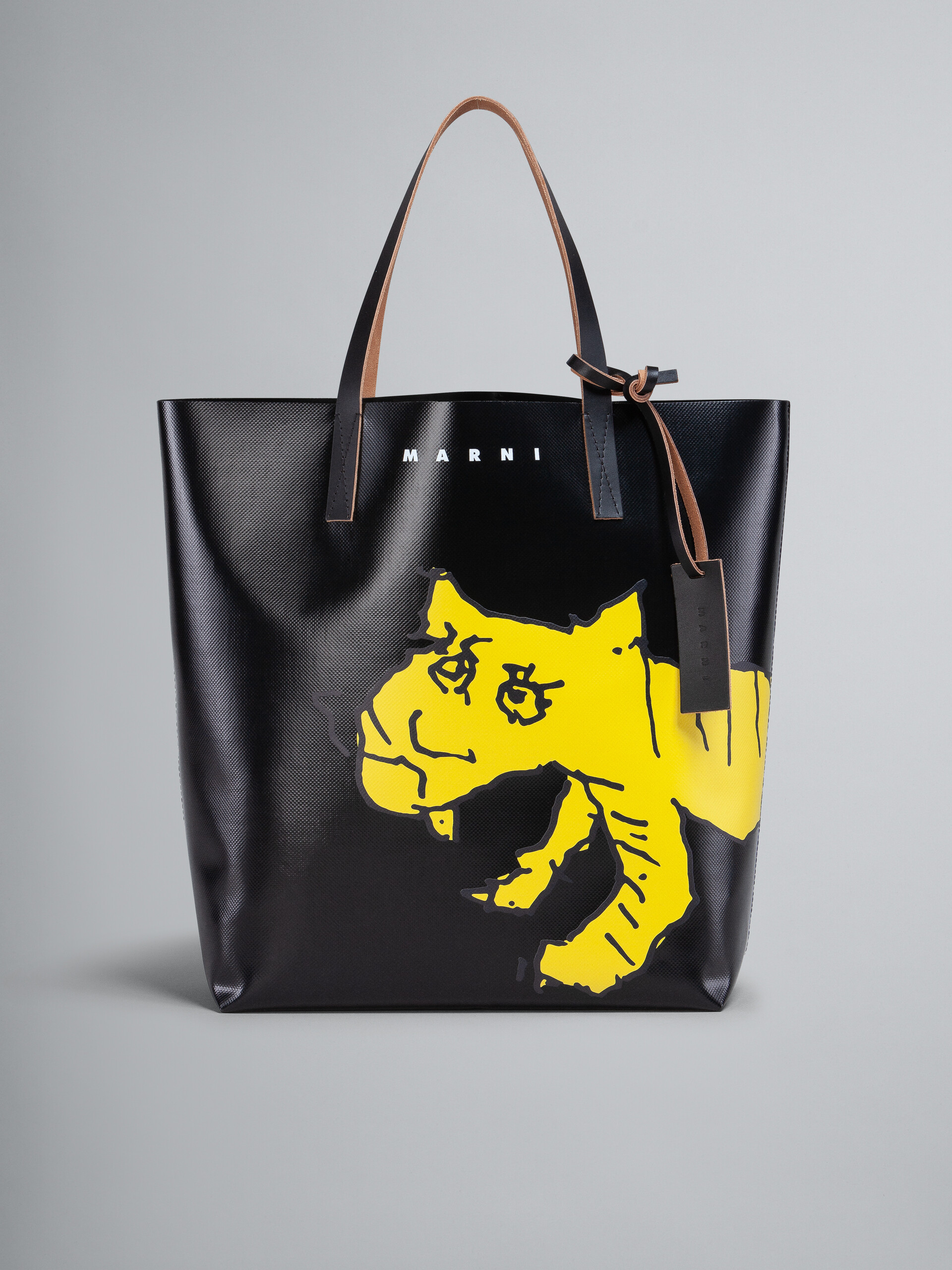 Black TRIBECA messenger bag - Shopping Bags - Image 1