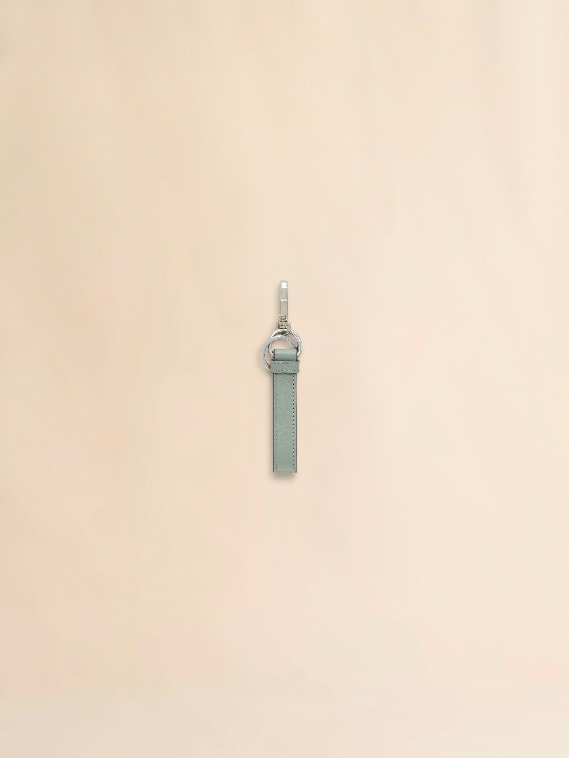 Blue leather keyring with Marni Mending - Key Rings - Image 2