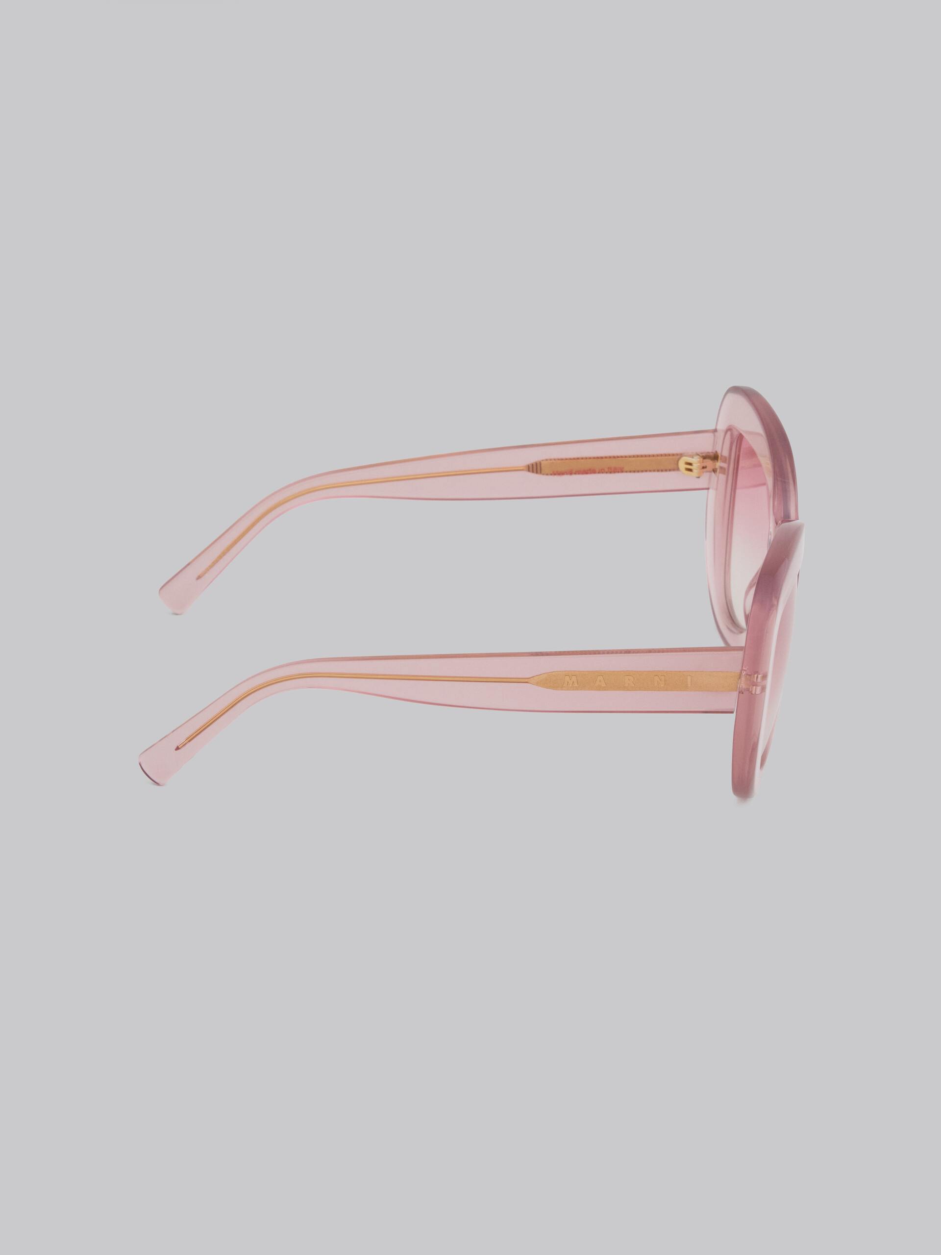 Pink acetate ELEPHANT ISLAND sunglasses - Optical - Image 3