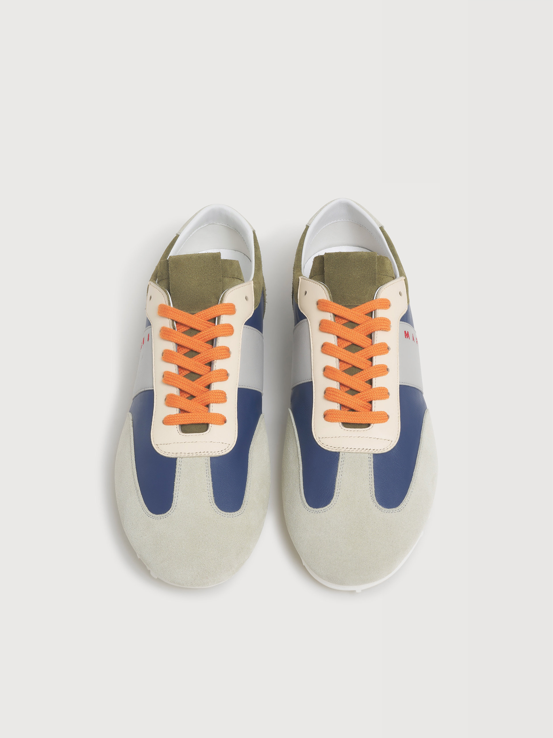 Black leather and multicolour suede Softy Soccer sneaker - Sneakers - Image 4
