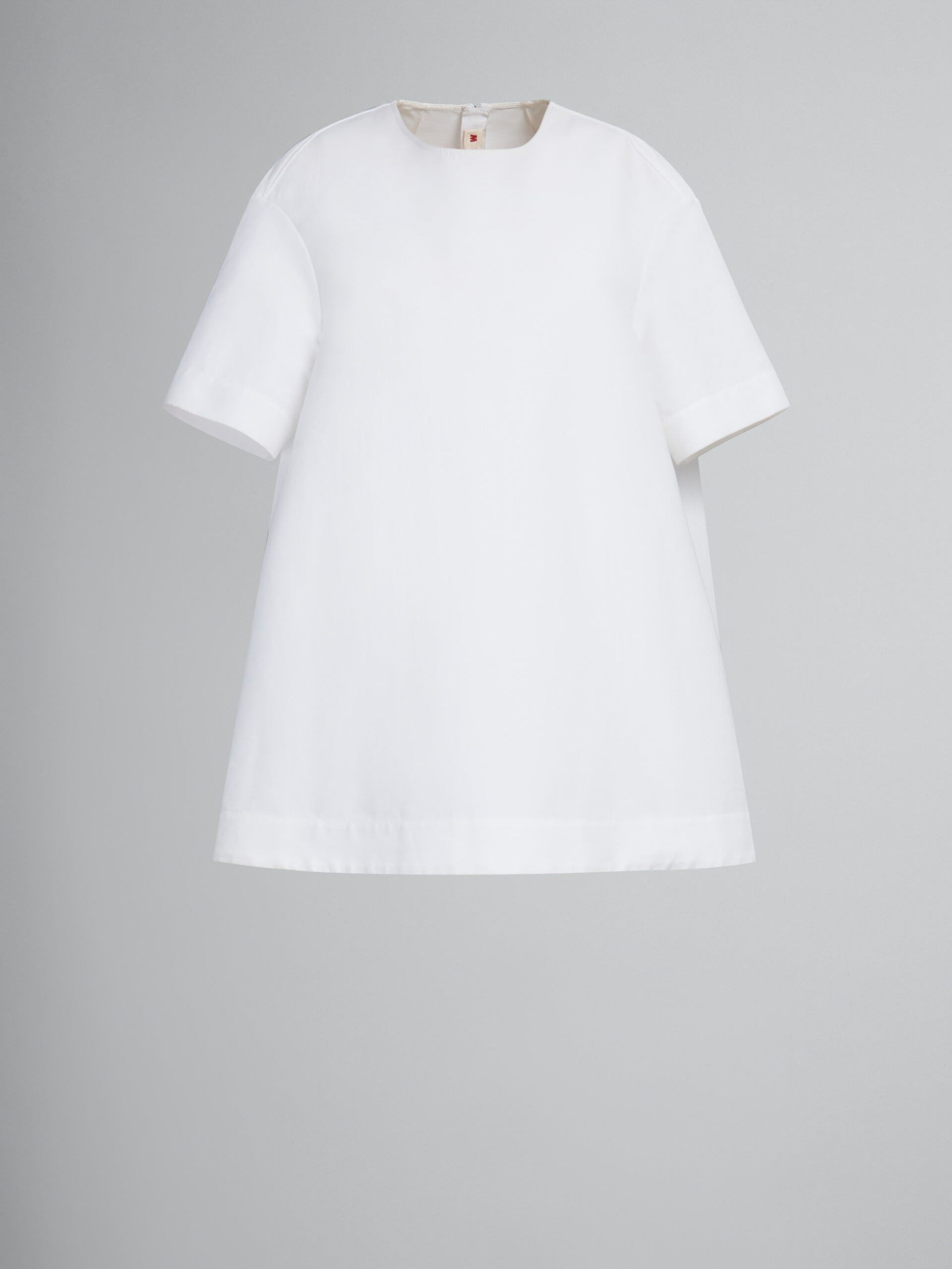 White cady mini cocoon dress - Dresses - Image 1