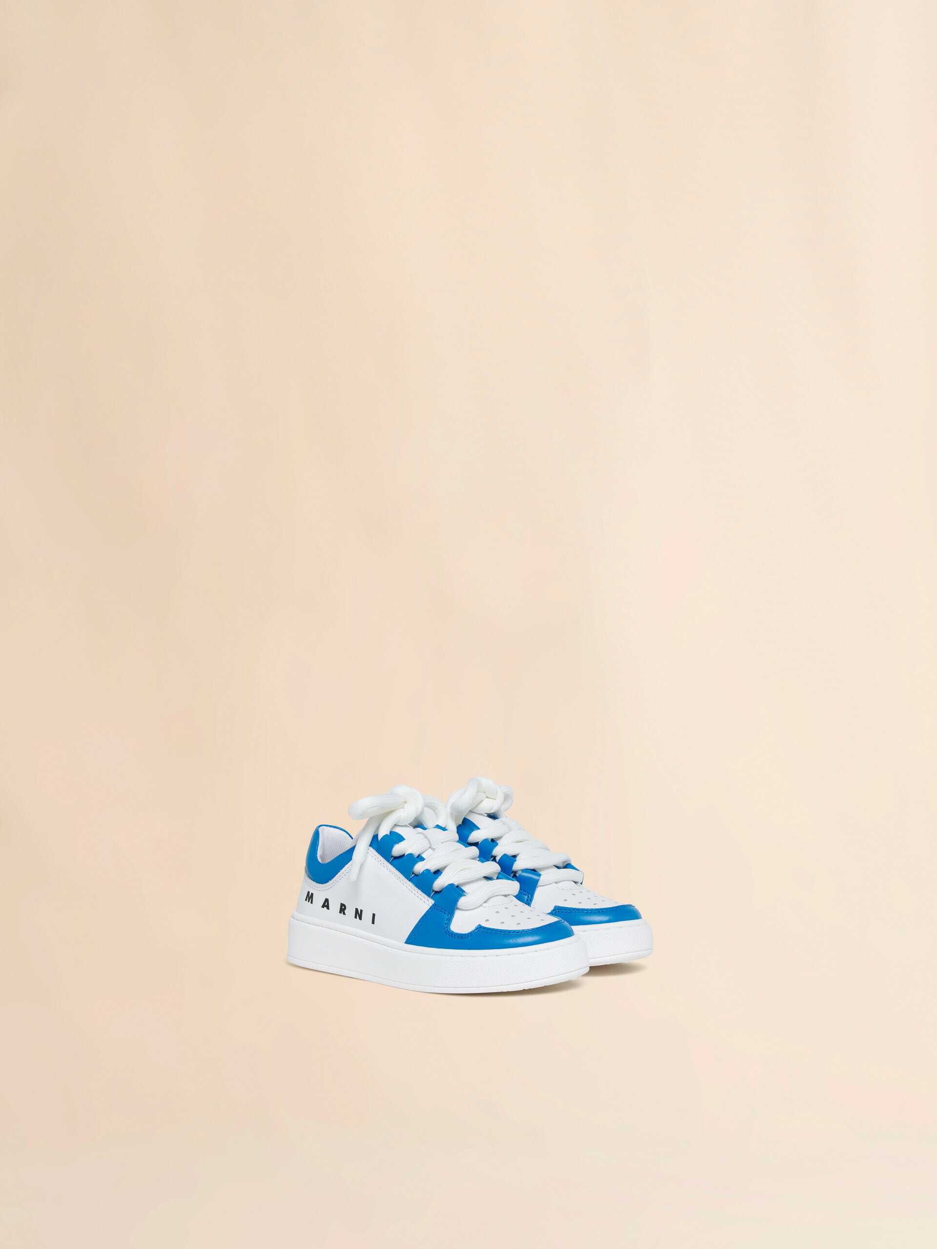 White leather sneaker with side Marni print - Sneakers - Image 2
