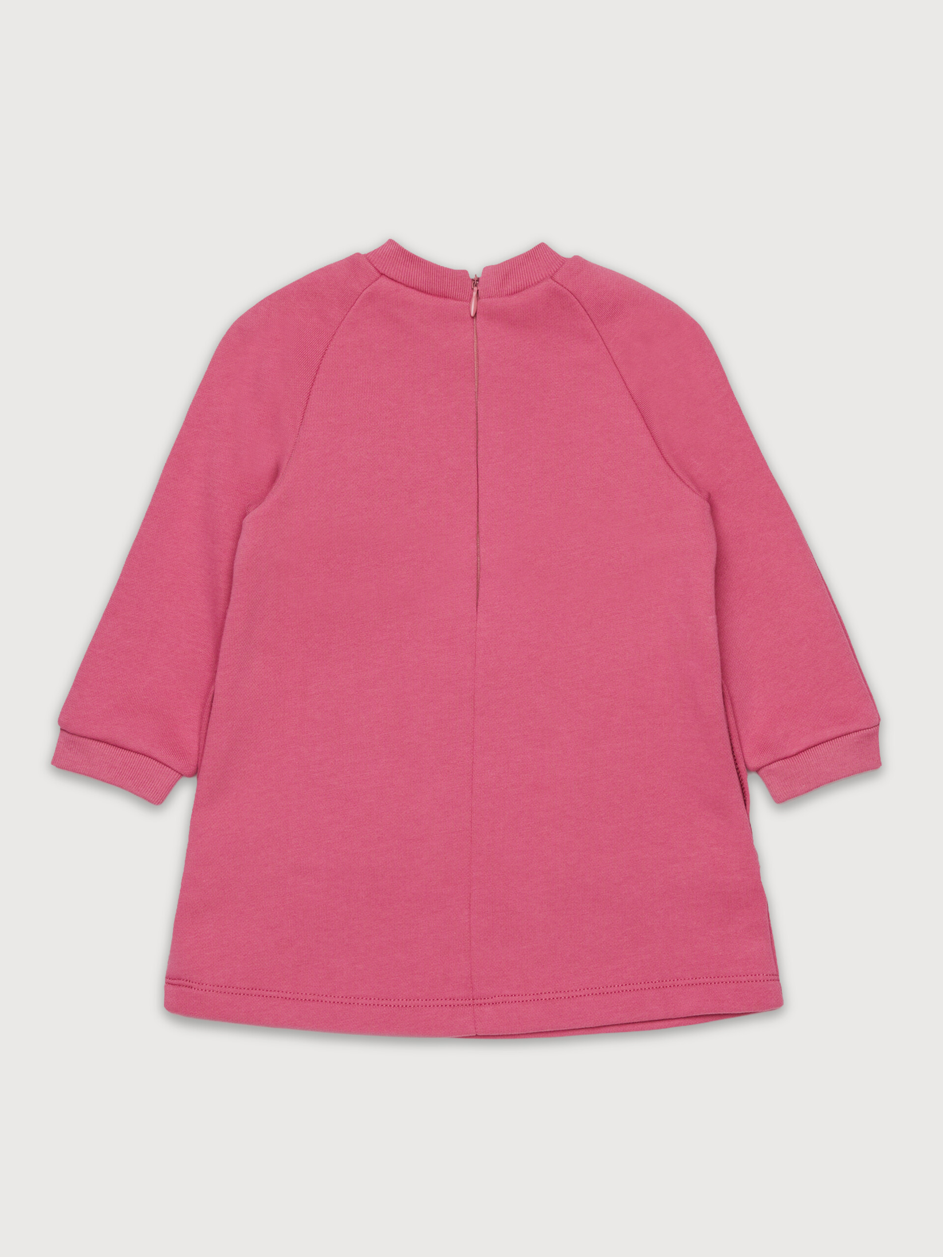 Pink otton sweatshirt dress with cursive Marni logo - Dresses - Image 2