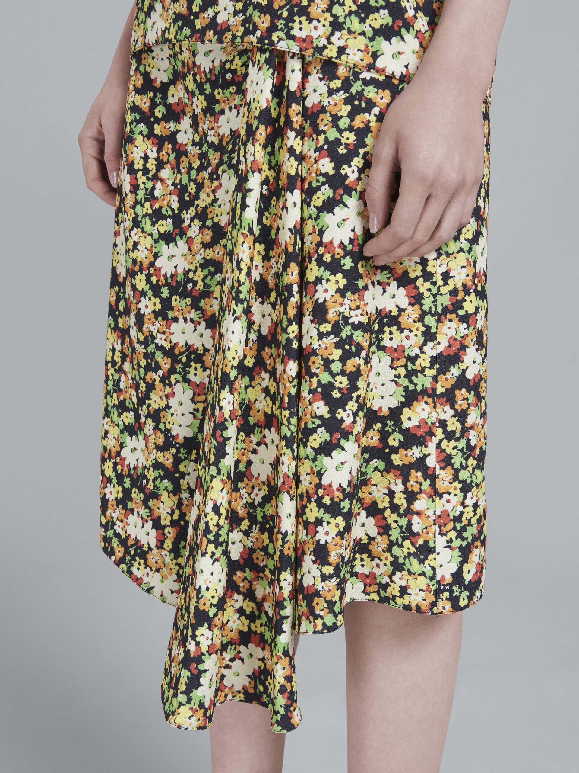 Lovers Prairie print skirt with godet hem - Skirts - Image 4