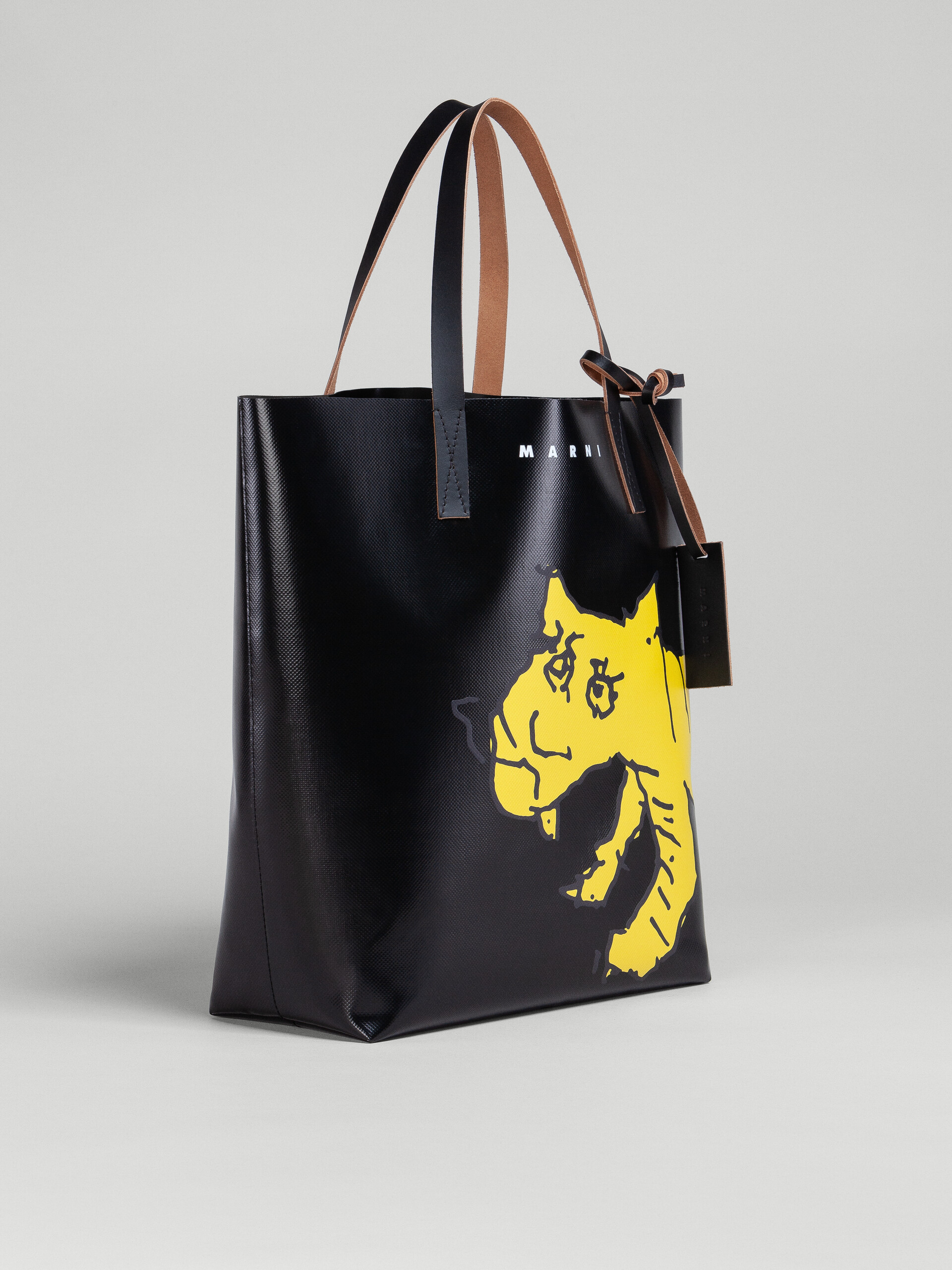 Black TRIBECA messenger bag - Shopping Bags - Image 5