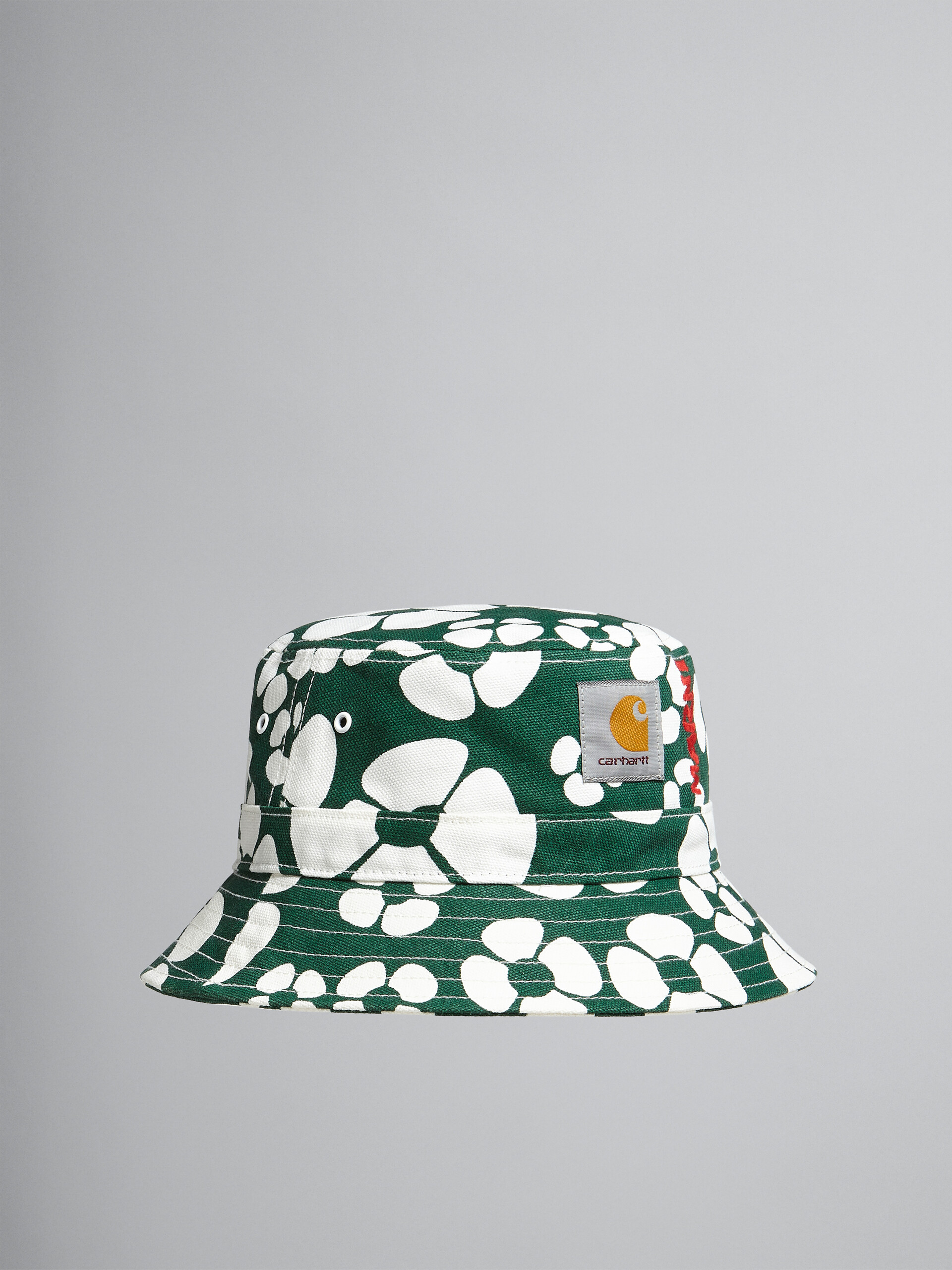 MARNI x CARHARTT WIP - Cappello bucket verde - Cappelli - Image 1