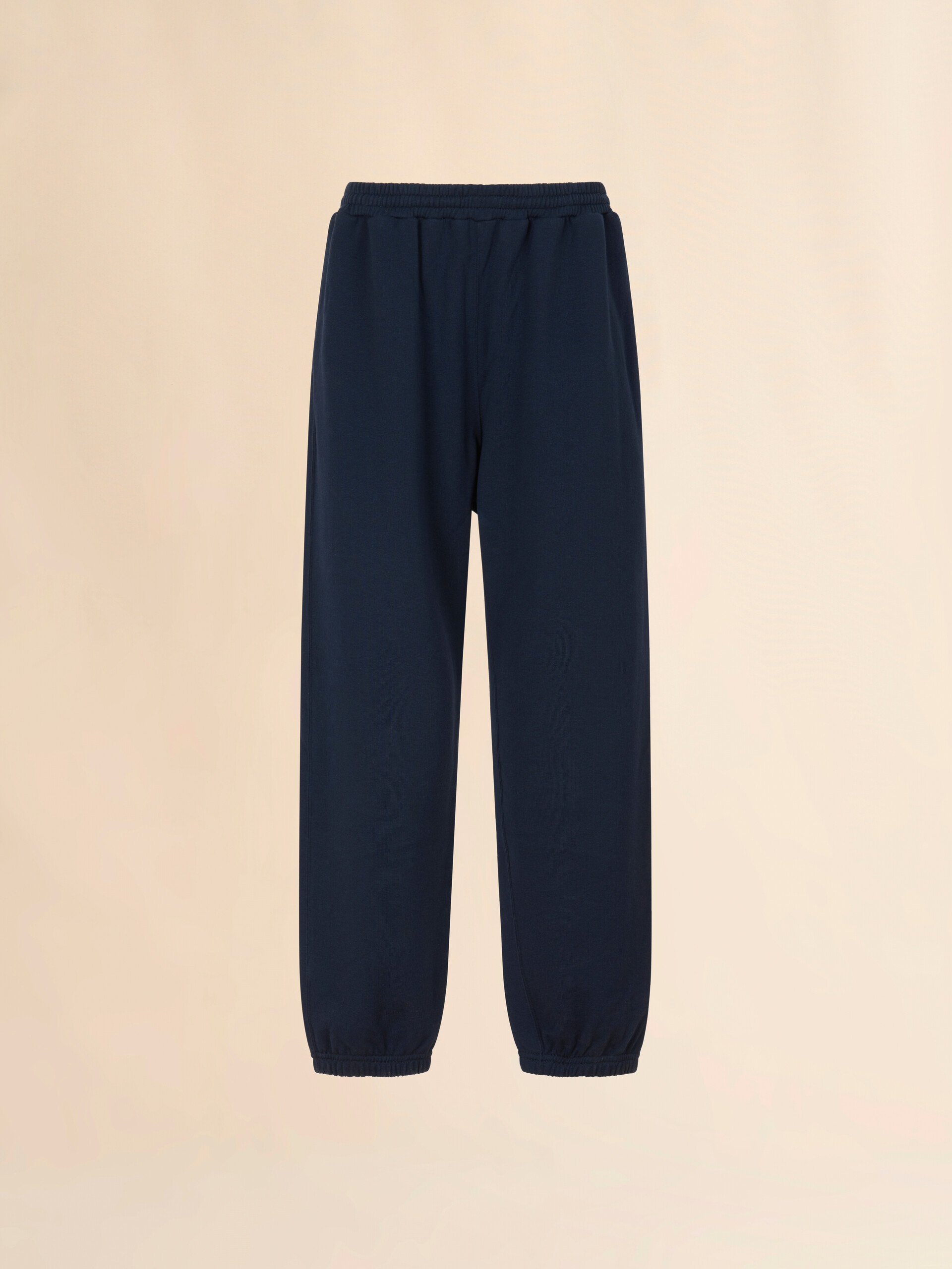 Deep blue cotton sweatpants with Marni Frame logo - Pants - Image 1