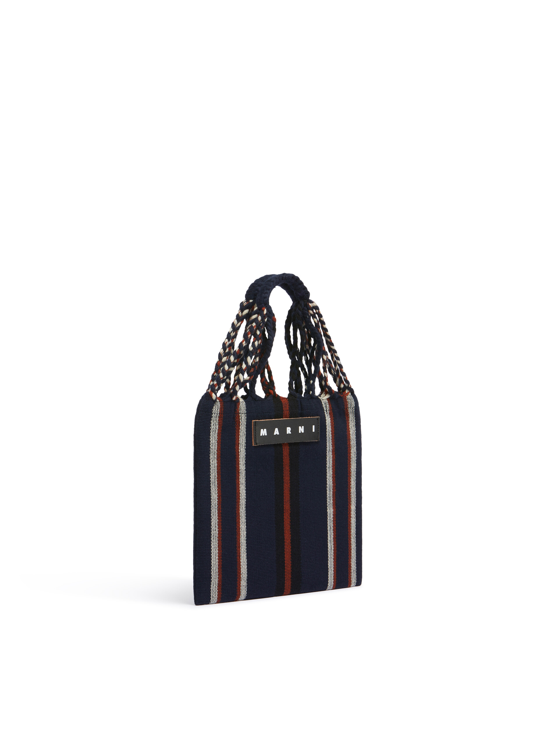 ダークブルー マルチカラー MARNI MARKET HAMMOCK クロシェ