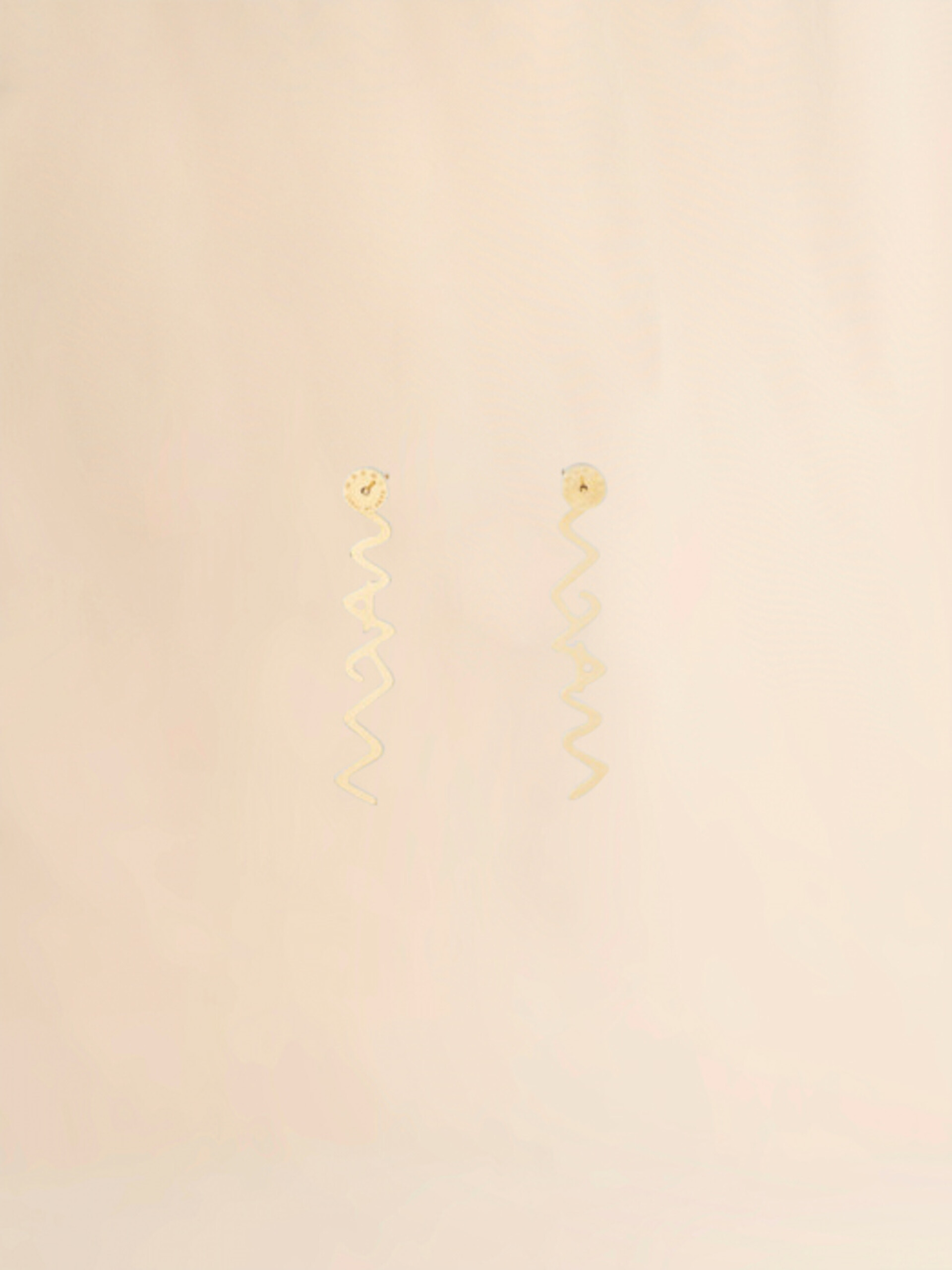 Rhinestone pavé Marni Symbol drop earrings - Earrings - Image 2